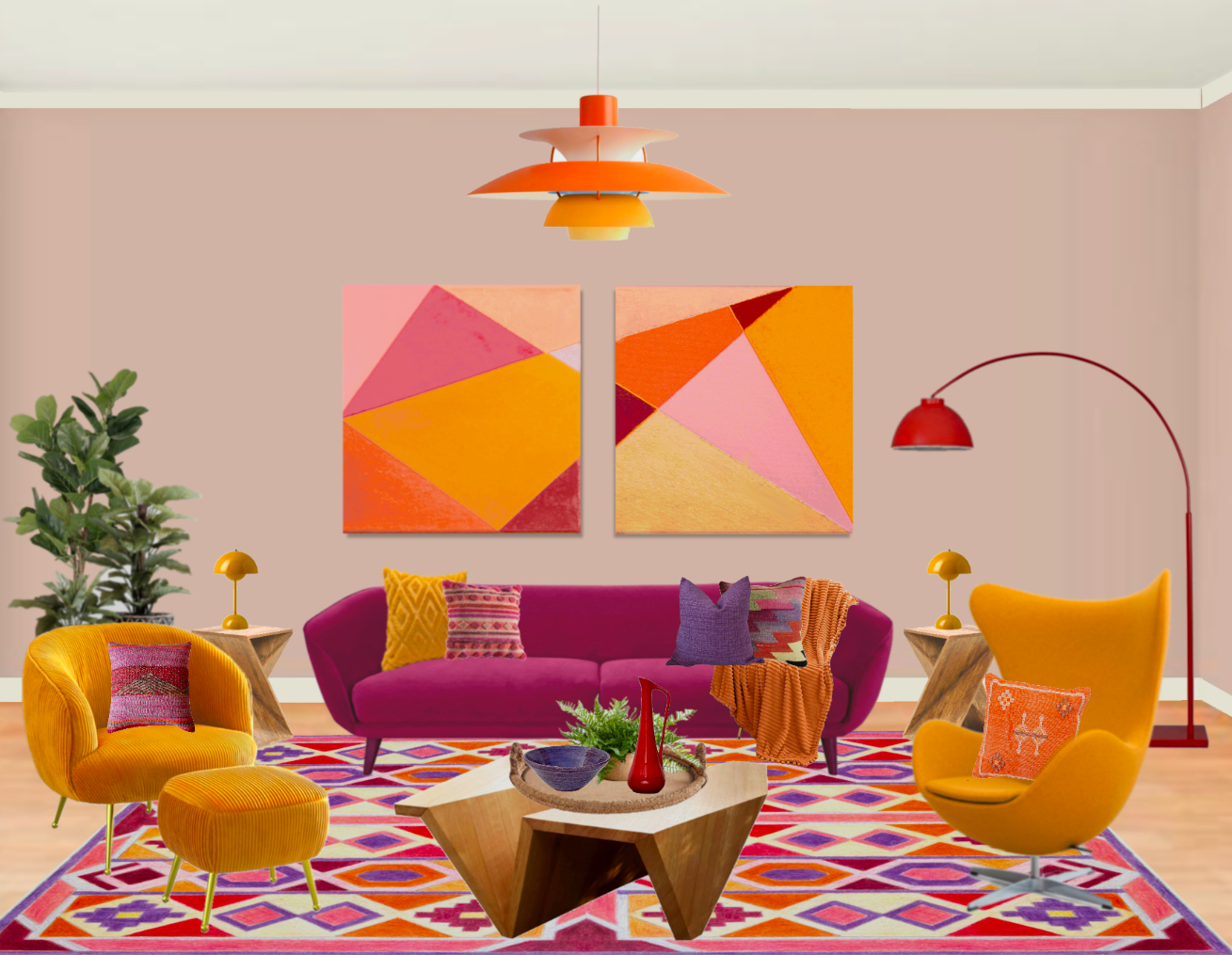 Photoshop Room / Styling Mockup