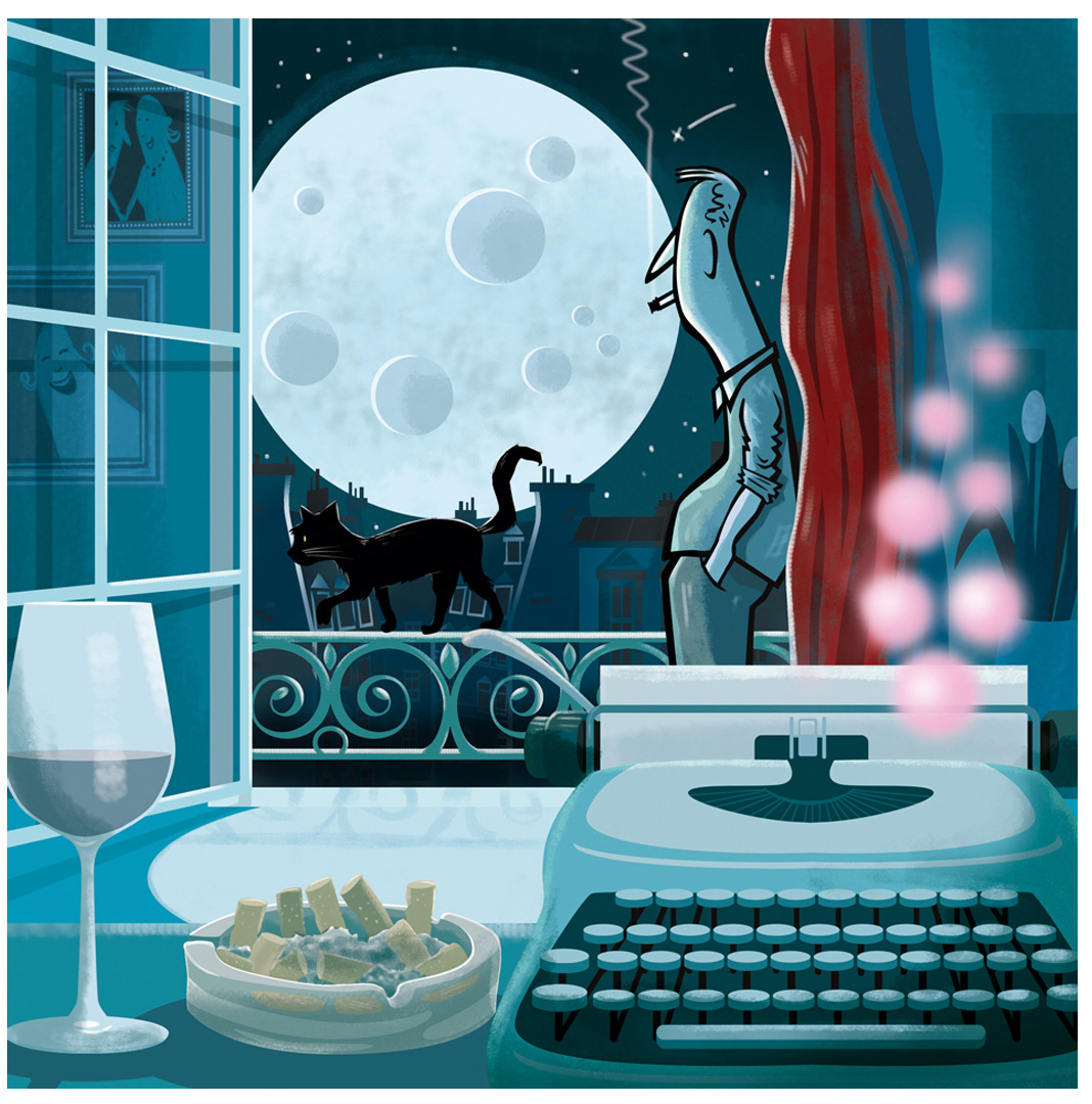Illustration; funny; cover