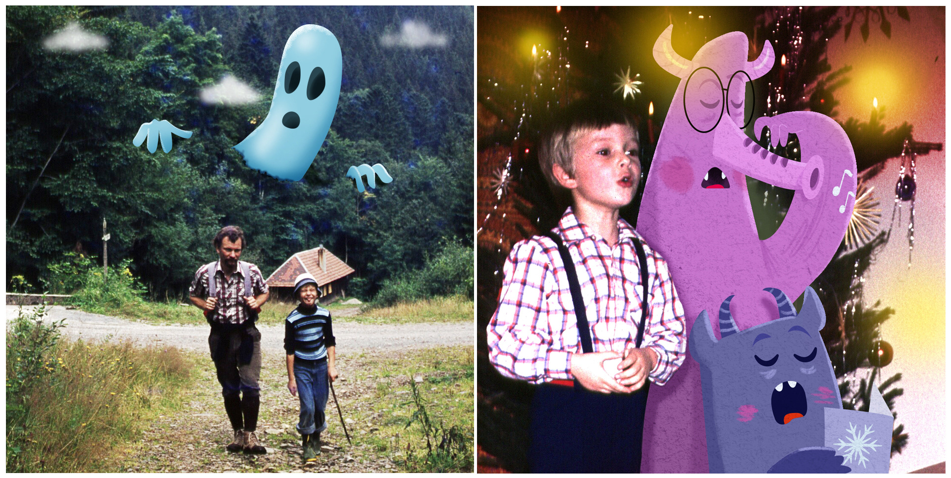 Monster; Fotoalbum; Cartoon; Children`s Book