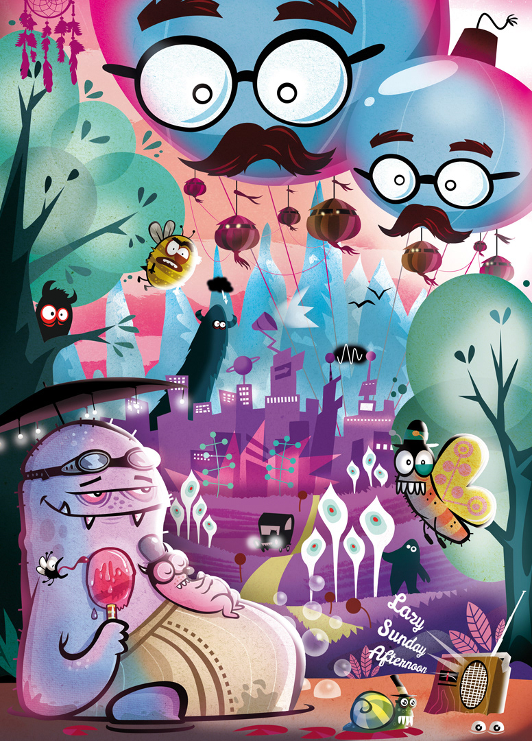  Illustration; funny; children`s book