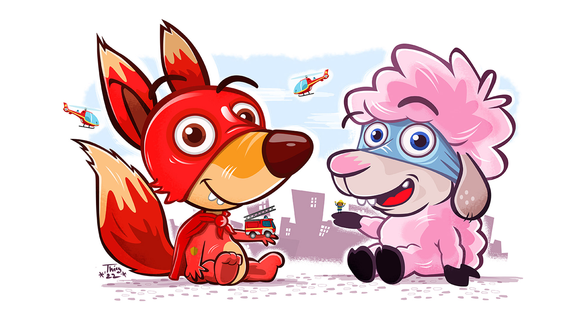 Illustration; funny; children`s book