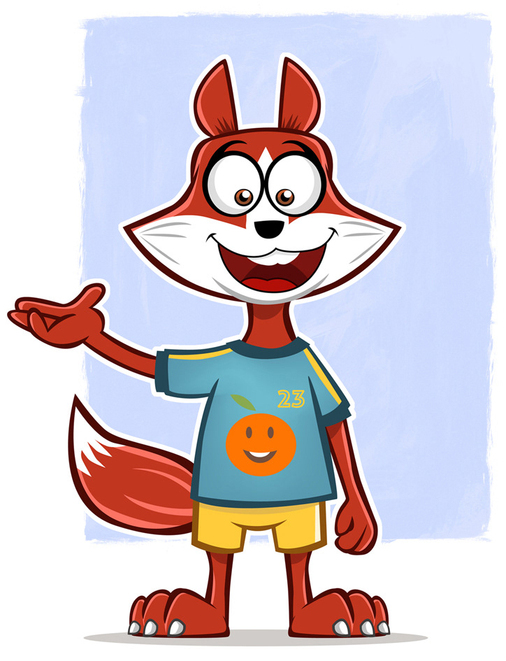 character design; children`books; fox