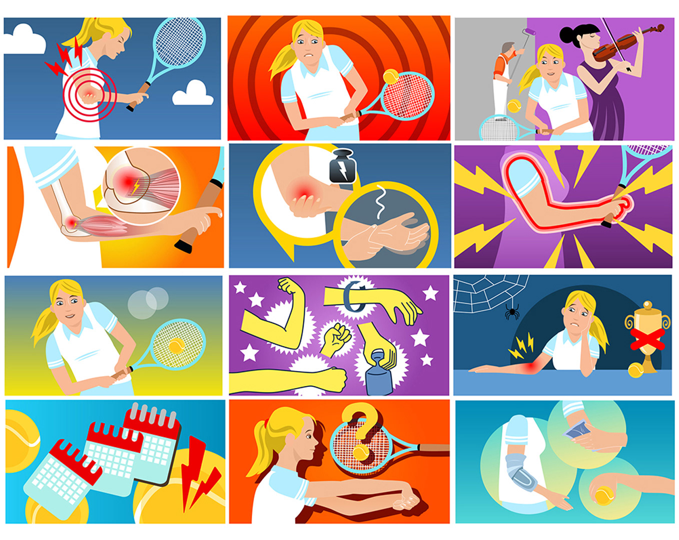 Explanatory film; vector; illustration