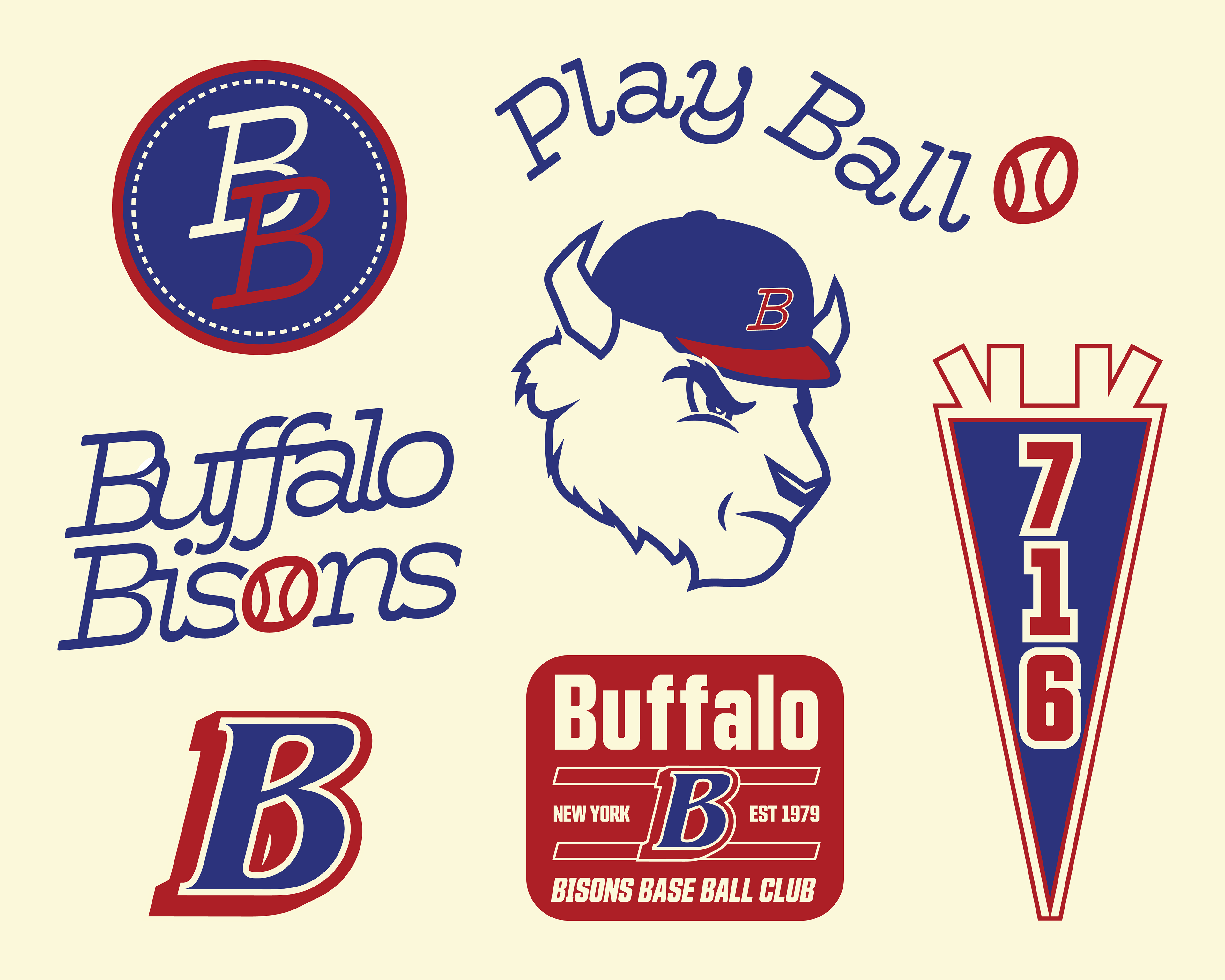 Buffalo Bisons Throwback Branding