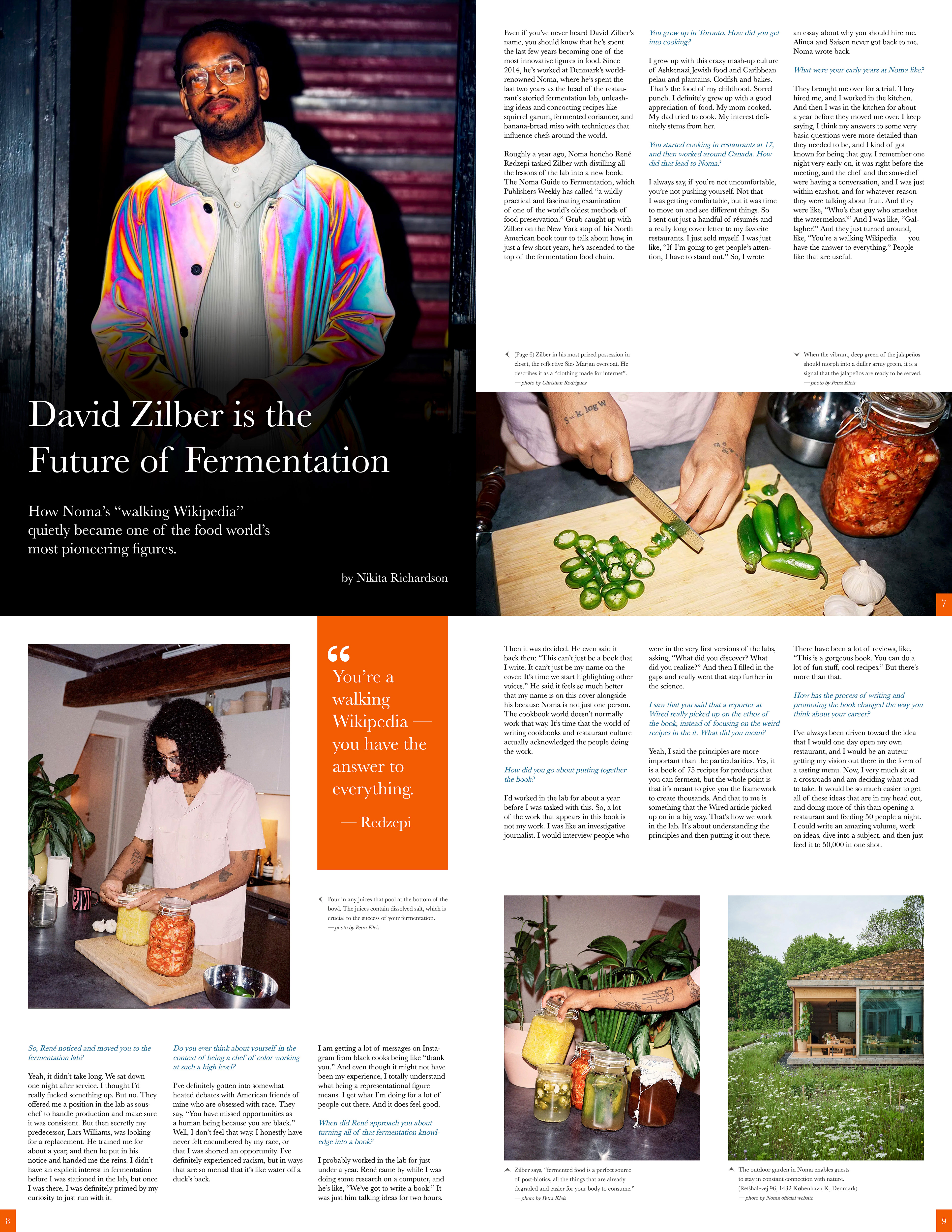 BITE PATH Magazine Spread Design | InDesign | 2023