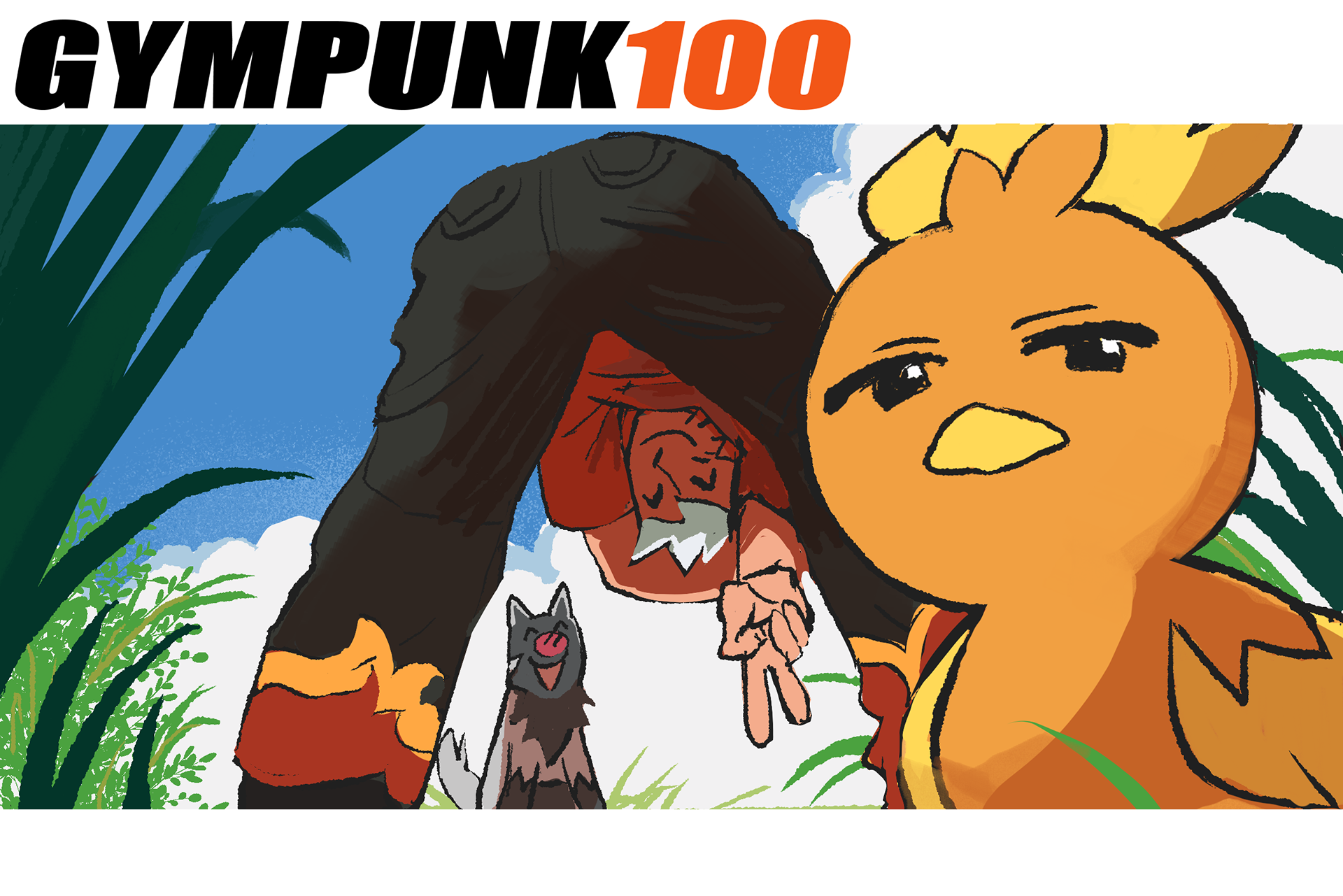GYMPUNK spot illustration