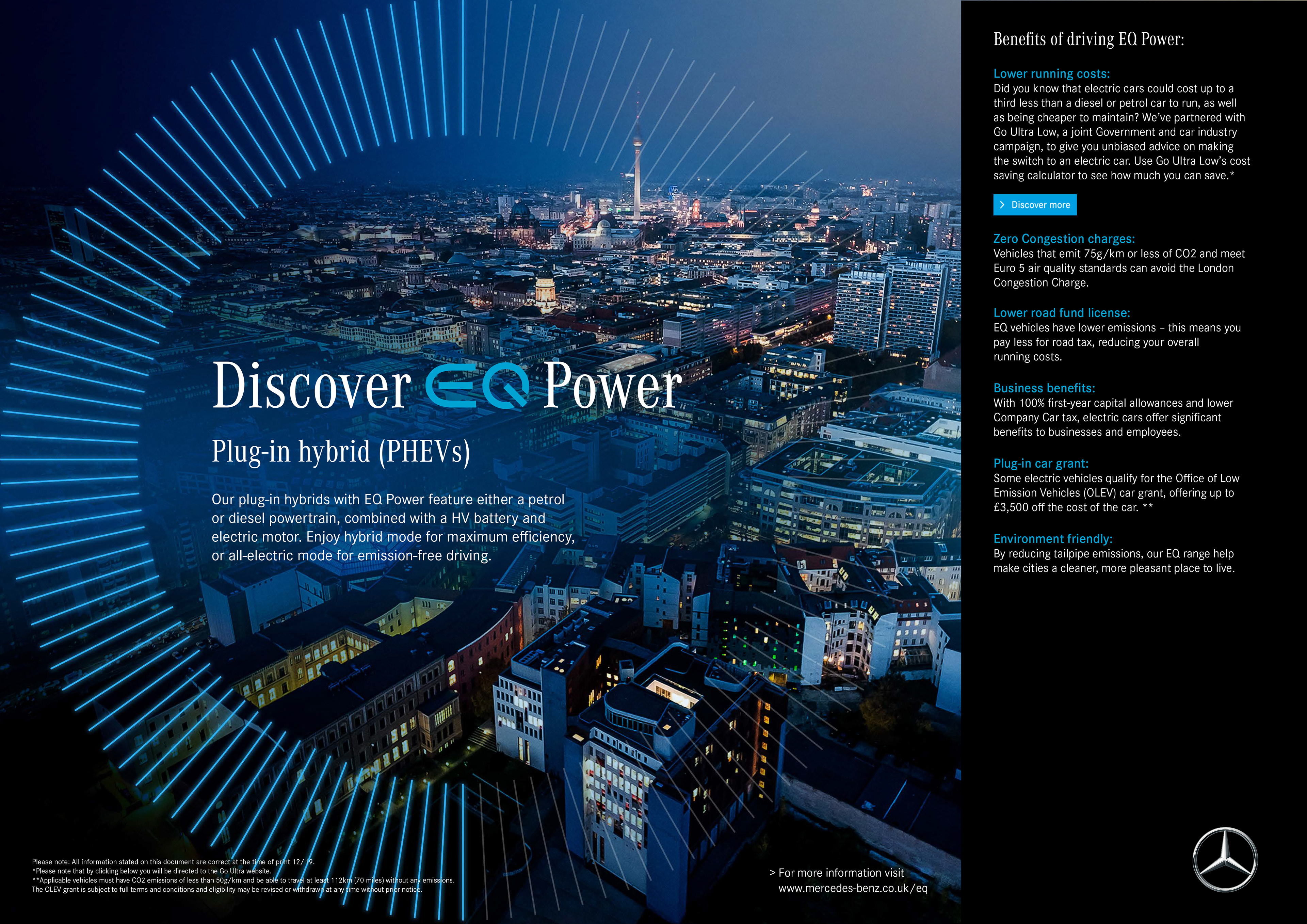 Mercedes promotional leaflet