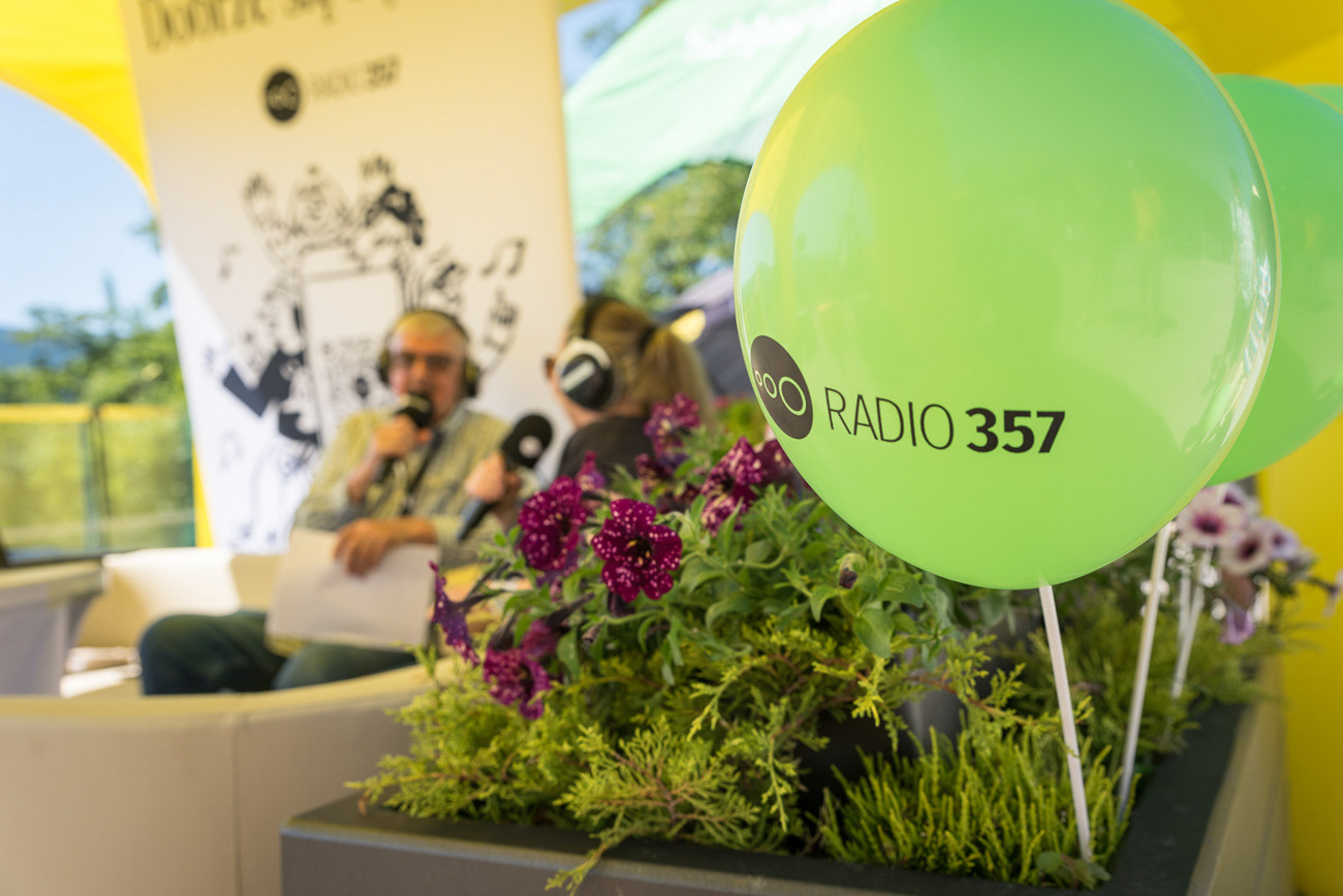 Audycja Radia 357 w Szklarskiej Porębie