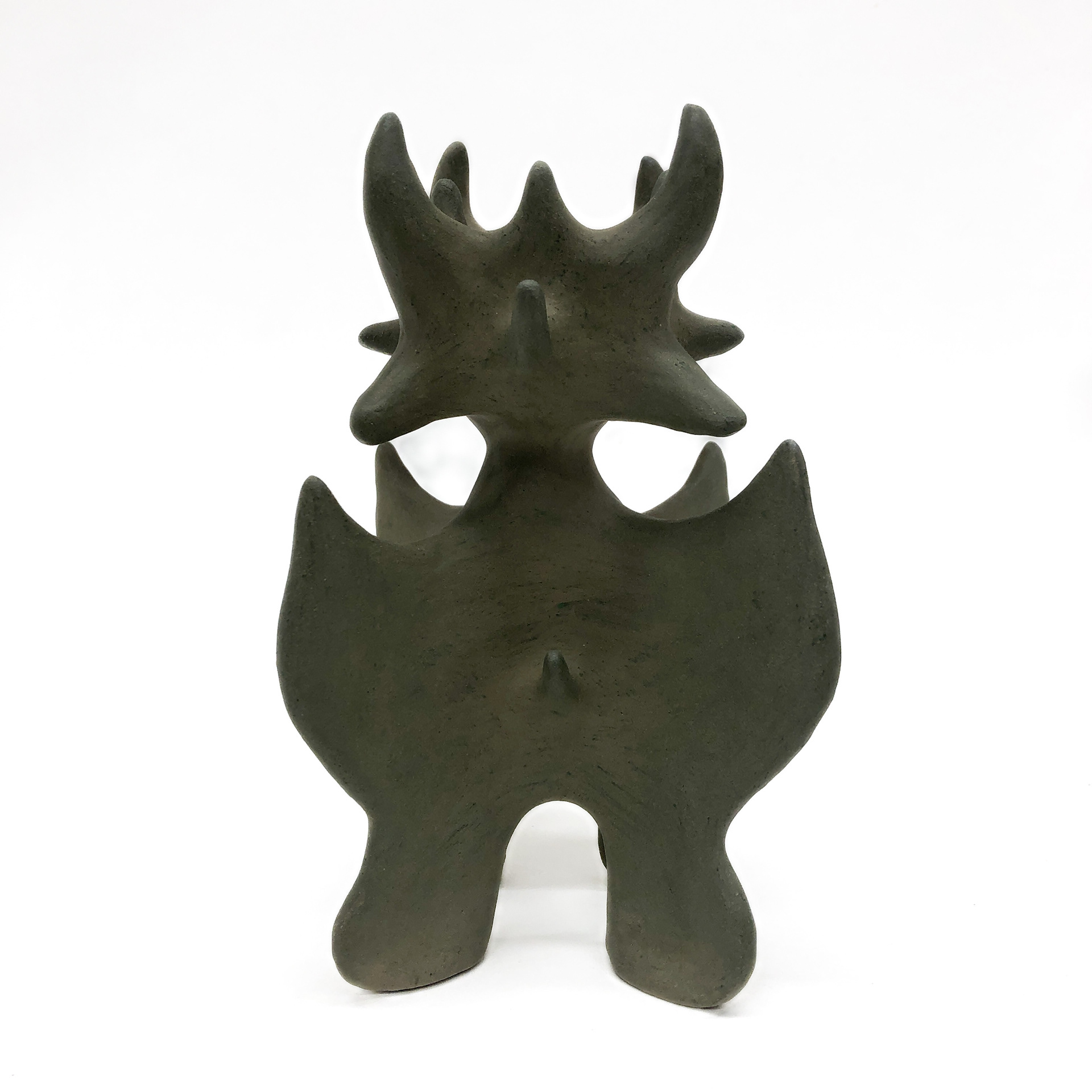 Untitled(candleholder), ceramic, 2022.