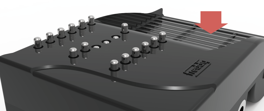 Mode 2 input: "A" note (root note of "A" chord)