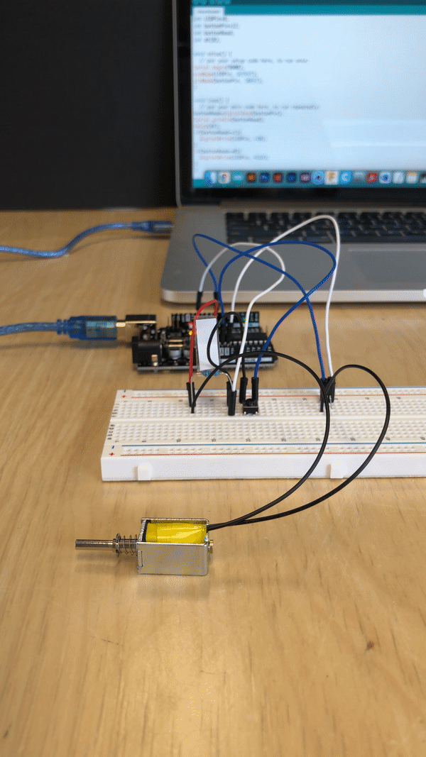 Linear actuator and Arduino testing