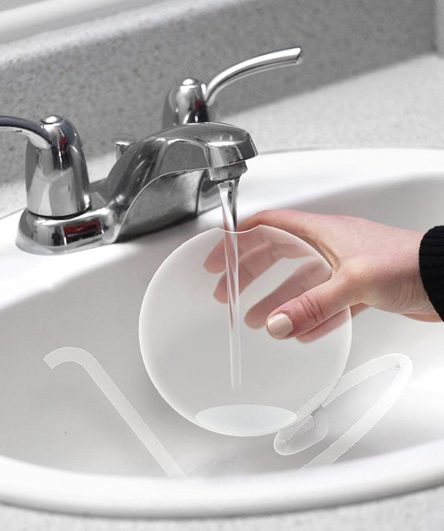 Step 1: fill the watering can.
