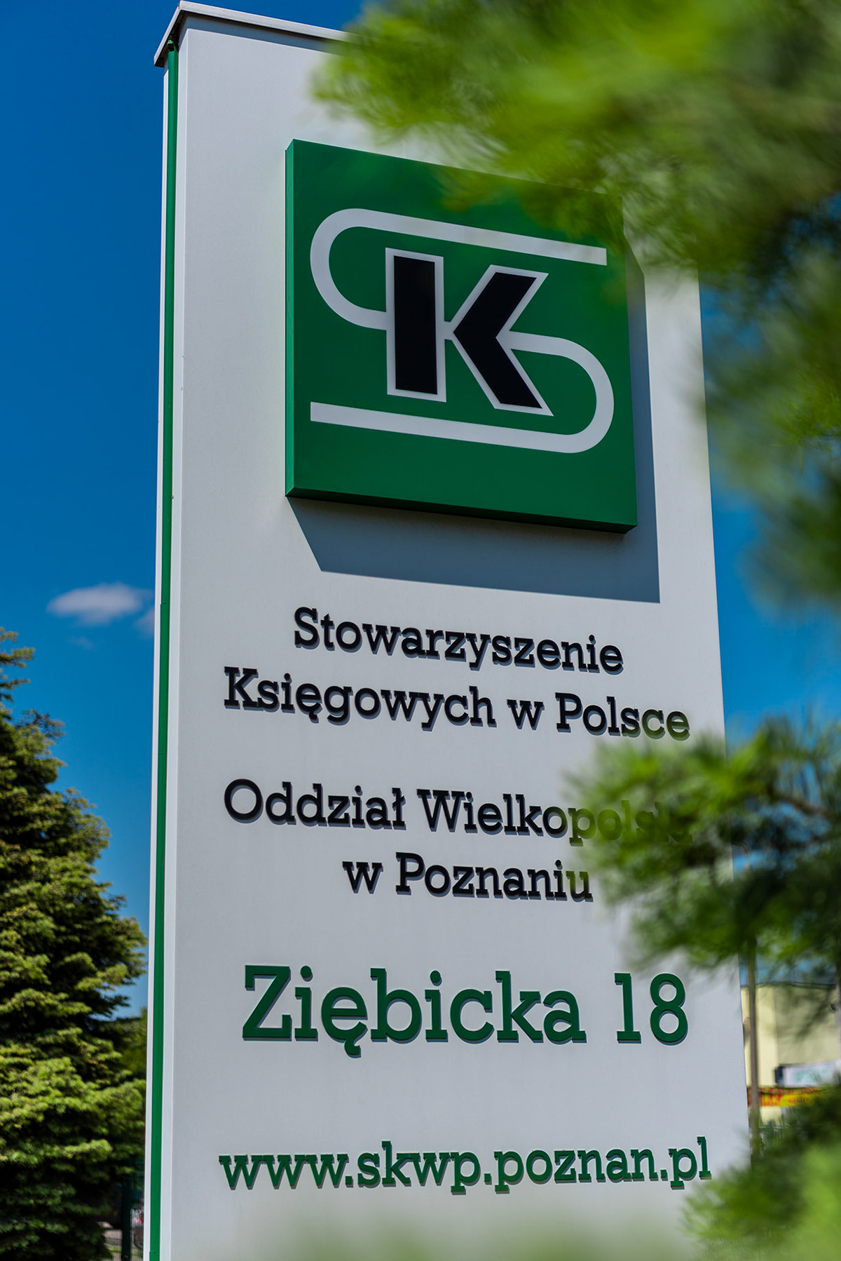 Fotomotiva SKwP pylon w dzień