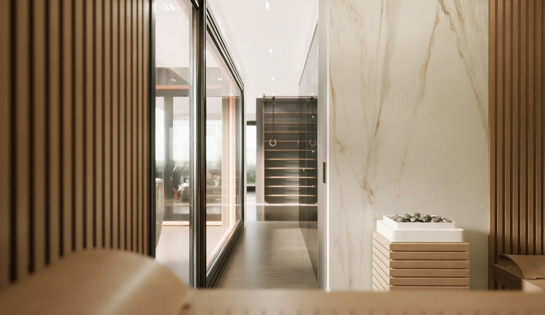 SPA modular system vizualizacja render architektura modułowa