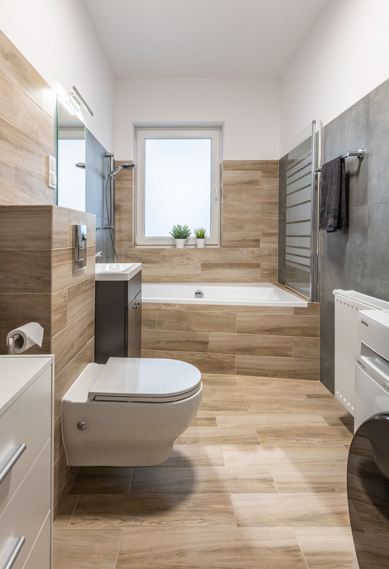 Fotomotiva Kawalerka w Poznaniu łazienka