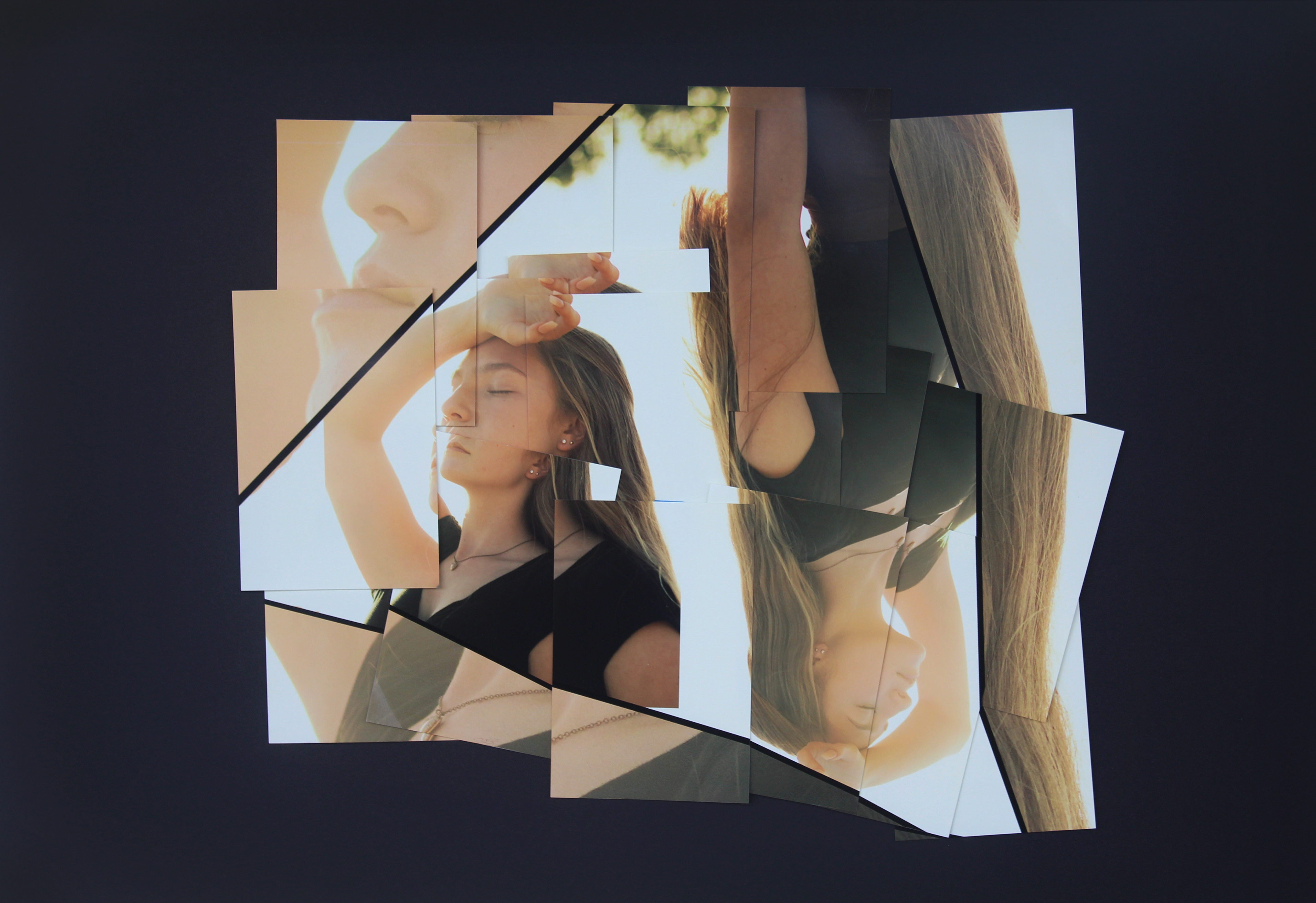 Miss Both of Us - Painters tape and Photographic Prints