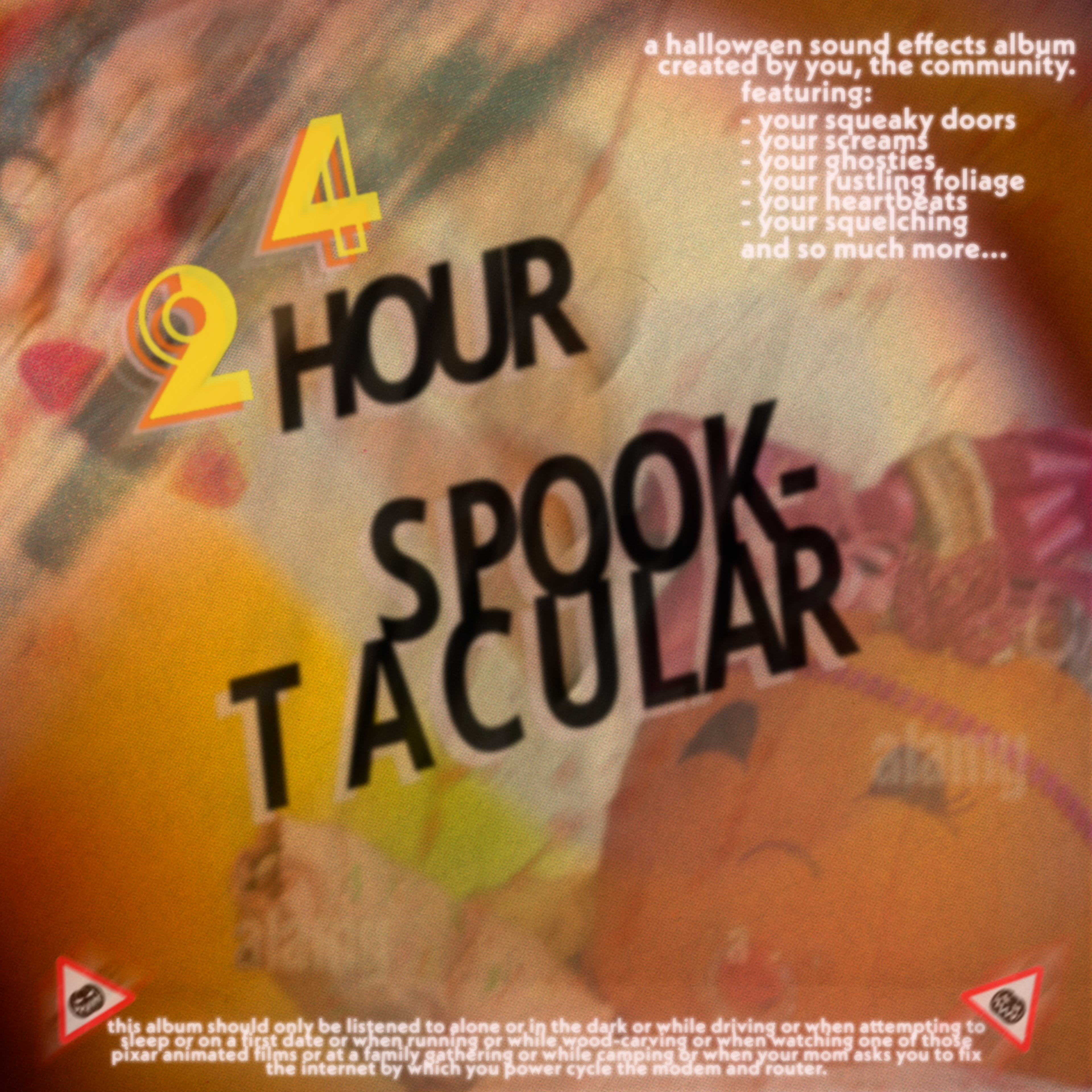 disco steve 24hour spooktacular album art - 2022