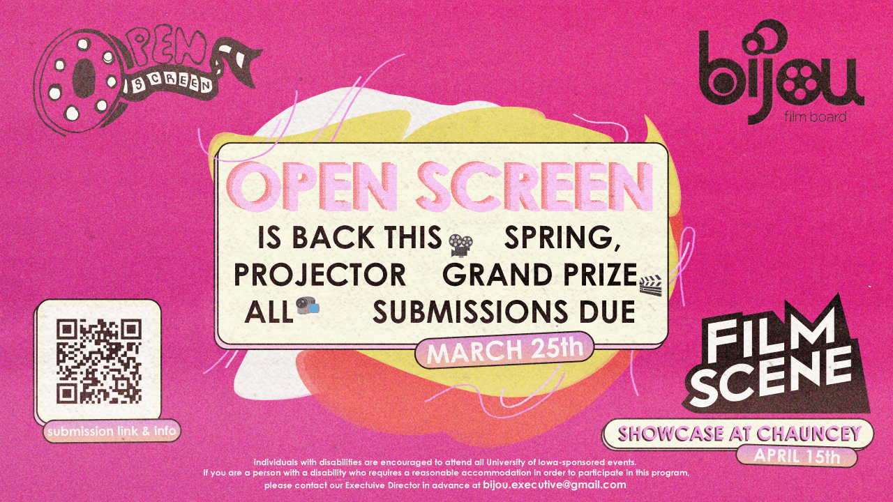 widescreen format to display on television/projection screens across campus