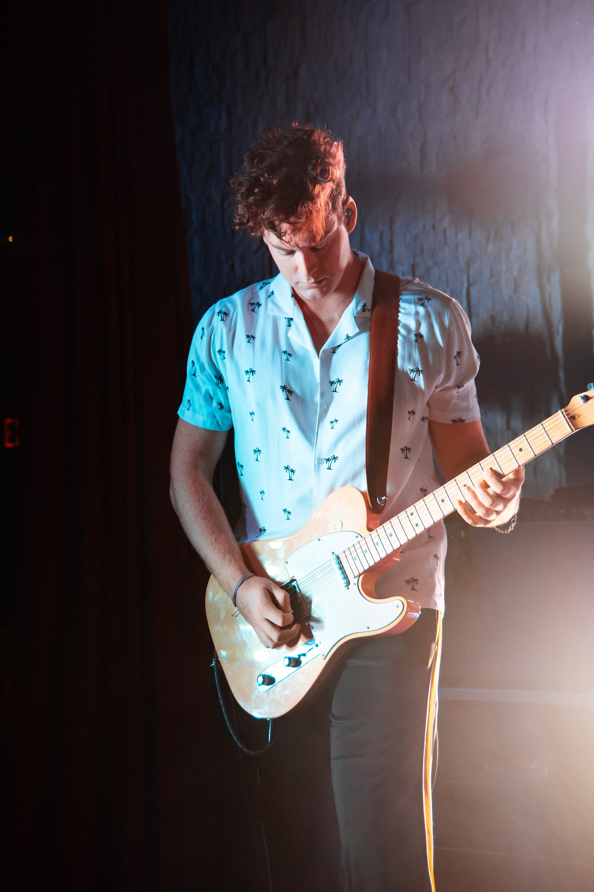 Jordan Greenwald of lovelytheband - Broken Like Me Tour.