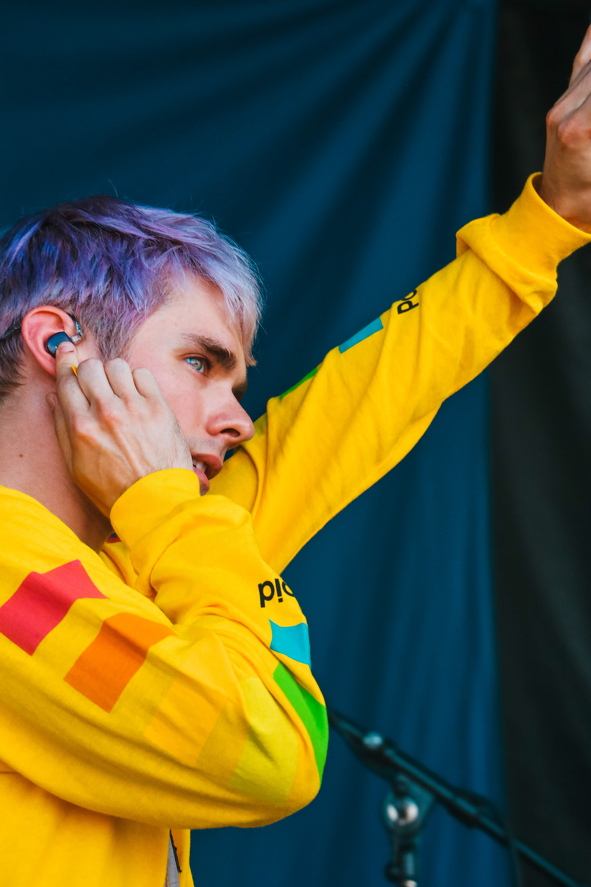 Awsten Knight of Waterparks - Warped Tour.