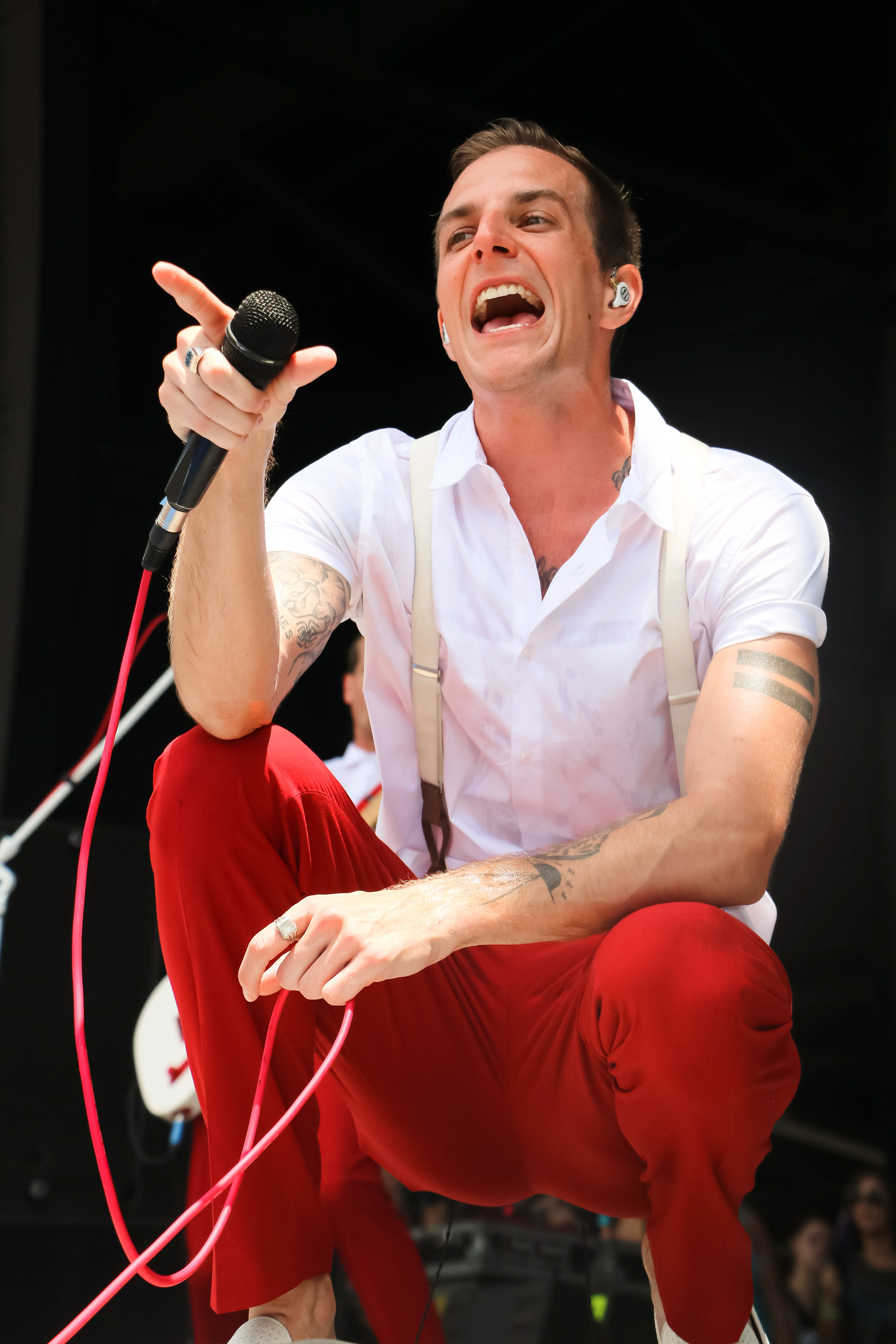 John O'Callaghan of The Maine - Warped Tour.