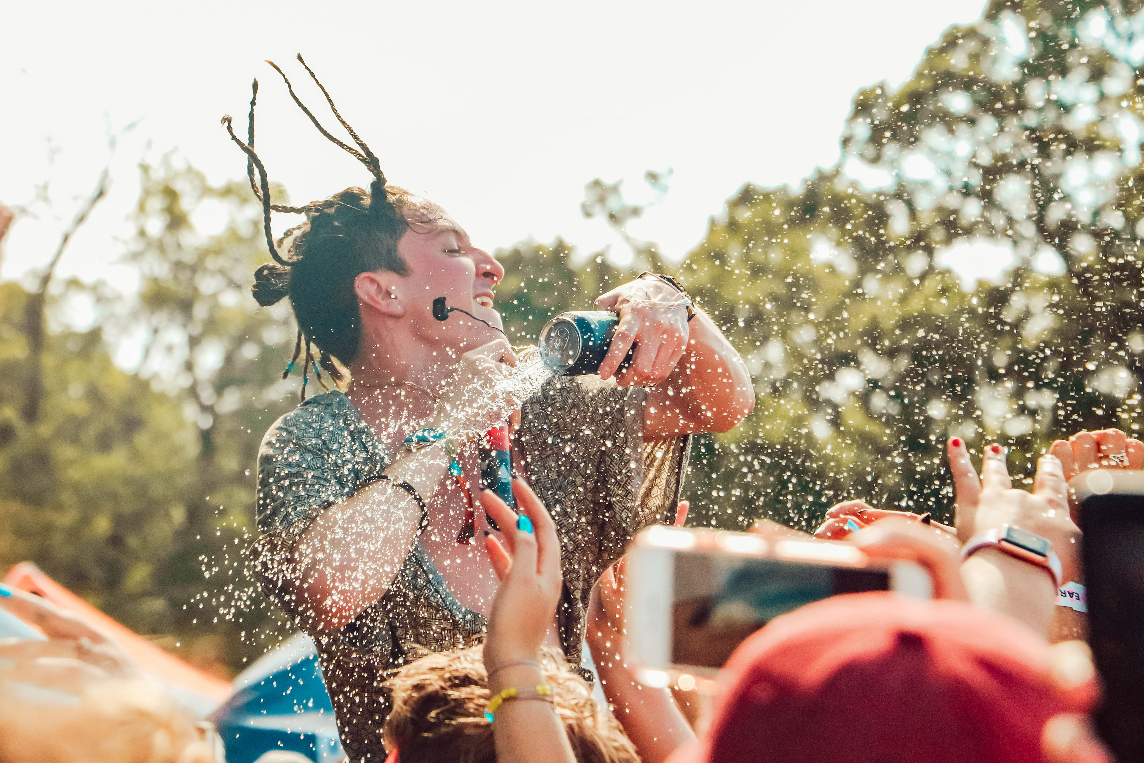 Mitchel Cave of Chase Atlantic - Warped Tour.