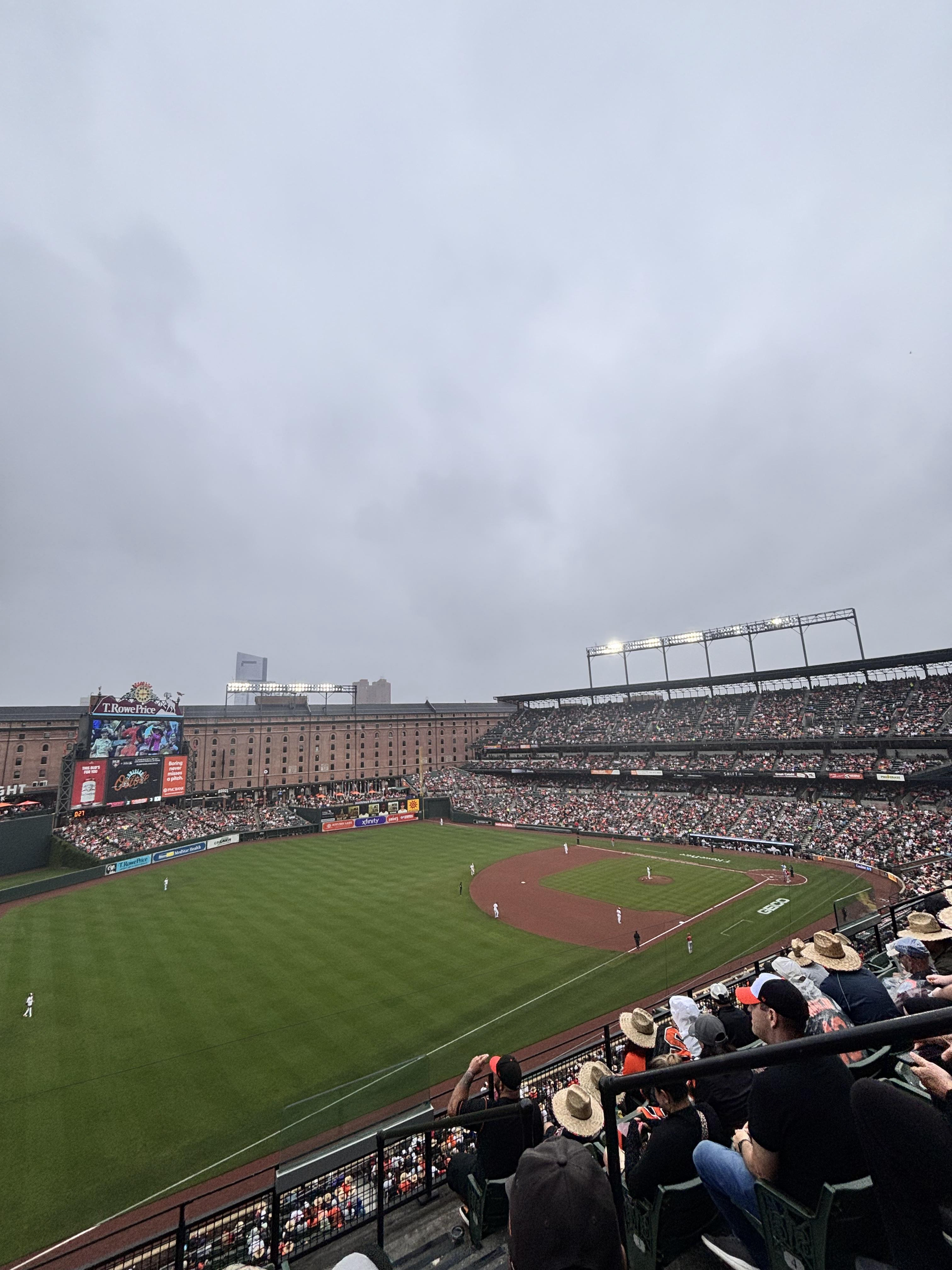 I attend O's epening day every year with my brother! 