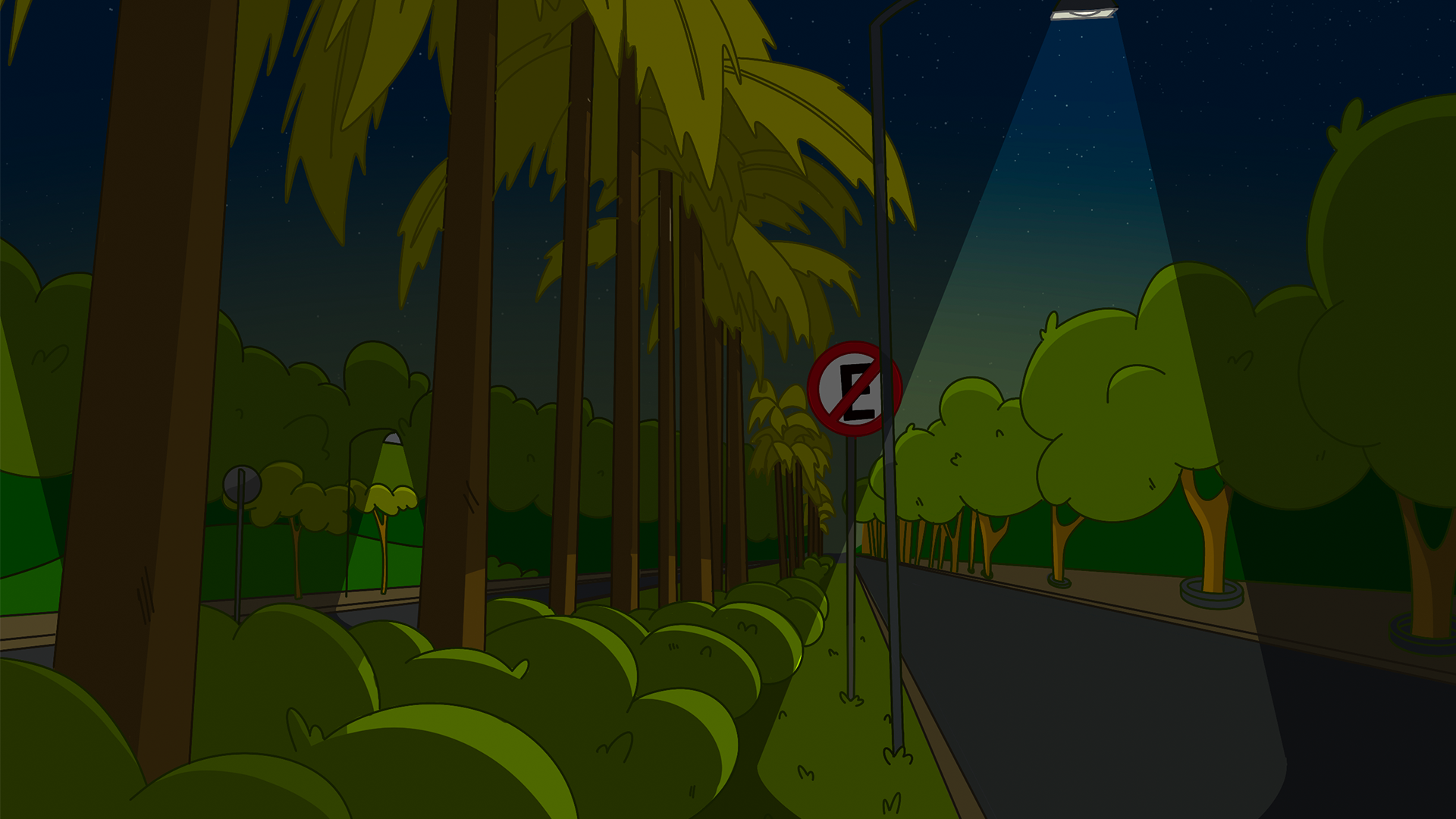 Avenida Principal (noite) - Tatiana Marinho