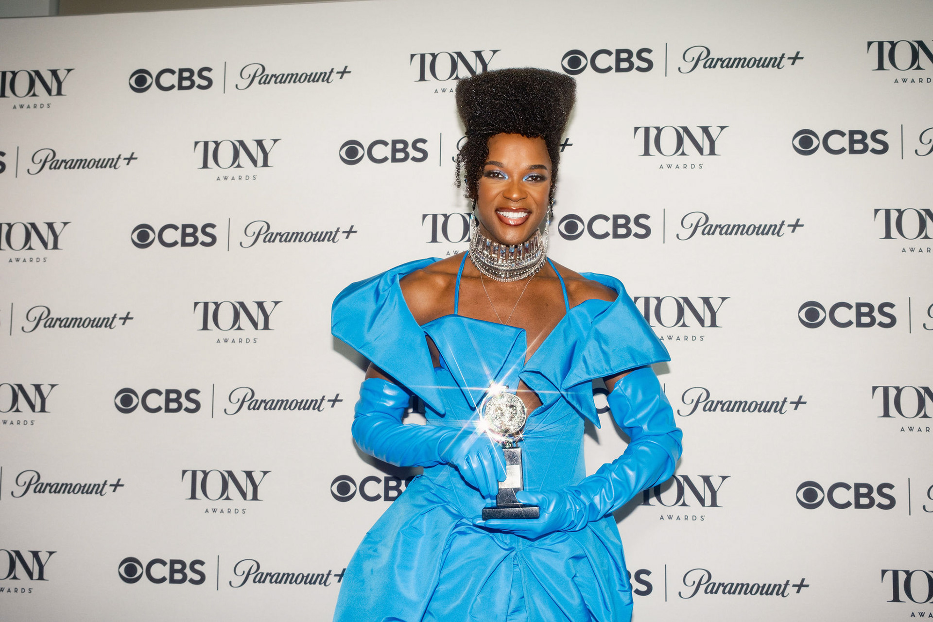 Winners carpet photography at the 76th Tony Awards in New York City