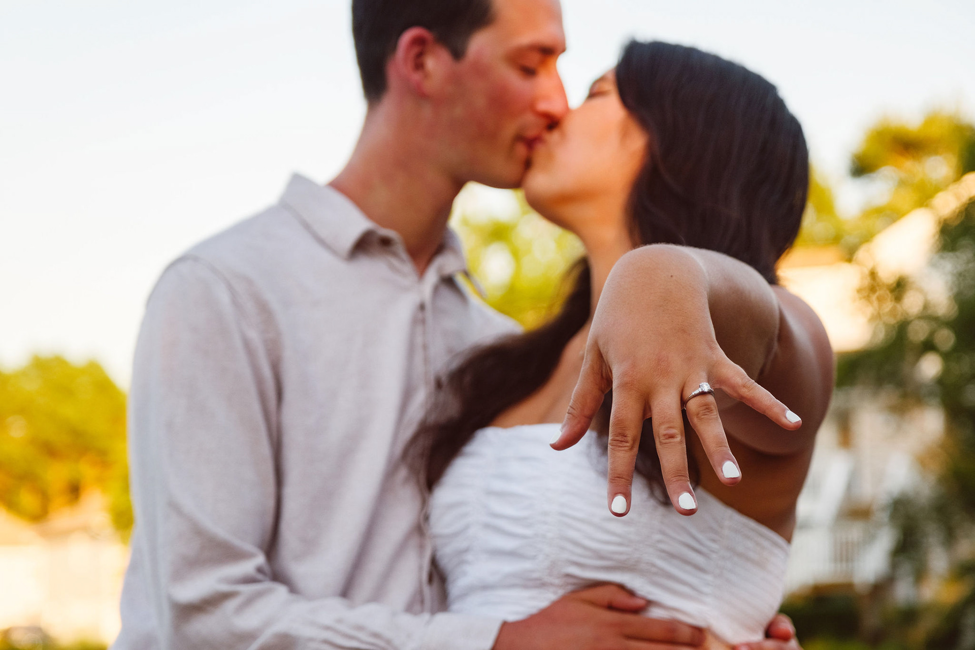 Couple engagement photo session, NYC