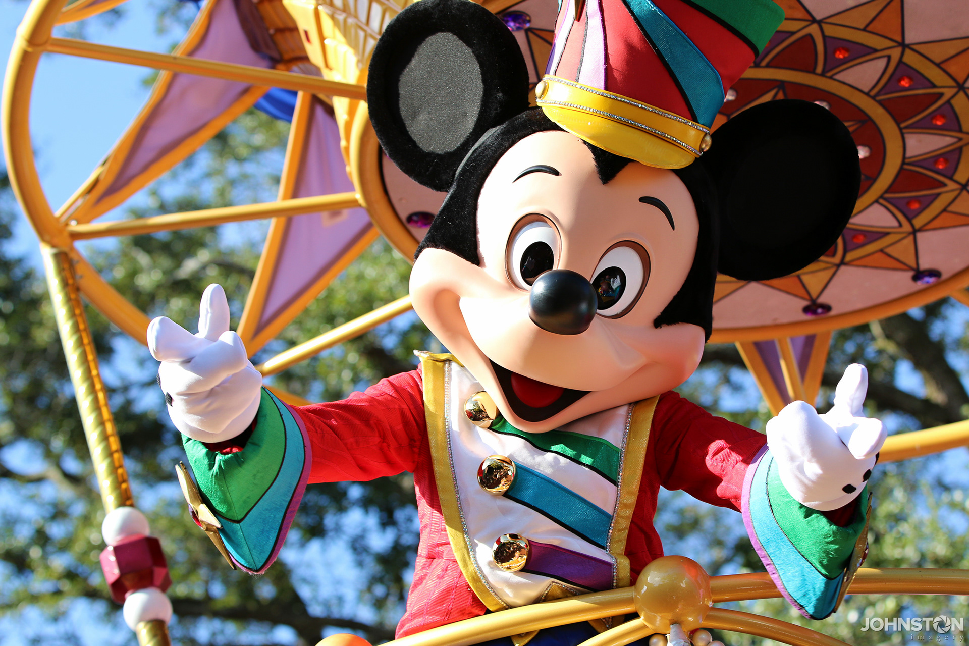 Mickey Mouse in Festival of Fantasy Parade