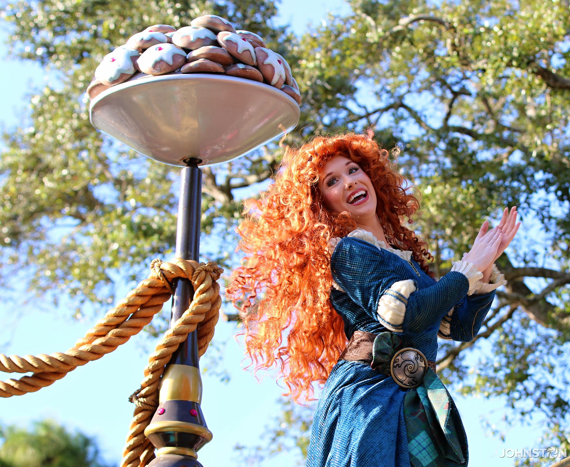 Merida (from Brave) in Festival of Fantasy Parade