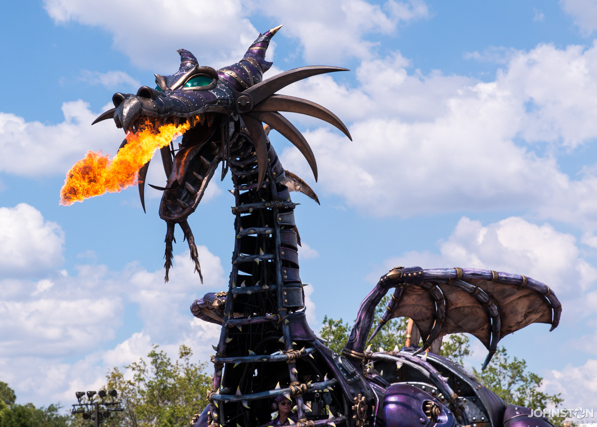 Maleficent in Festival of Fantasy Parade
