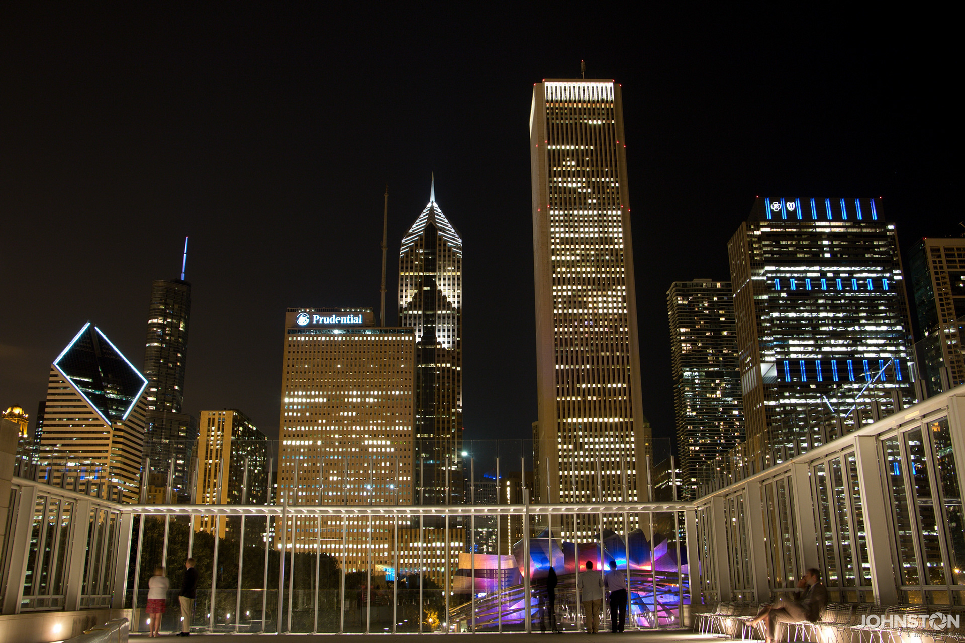 Downtown Chicago from the roof of the Art Institute