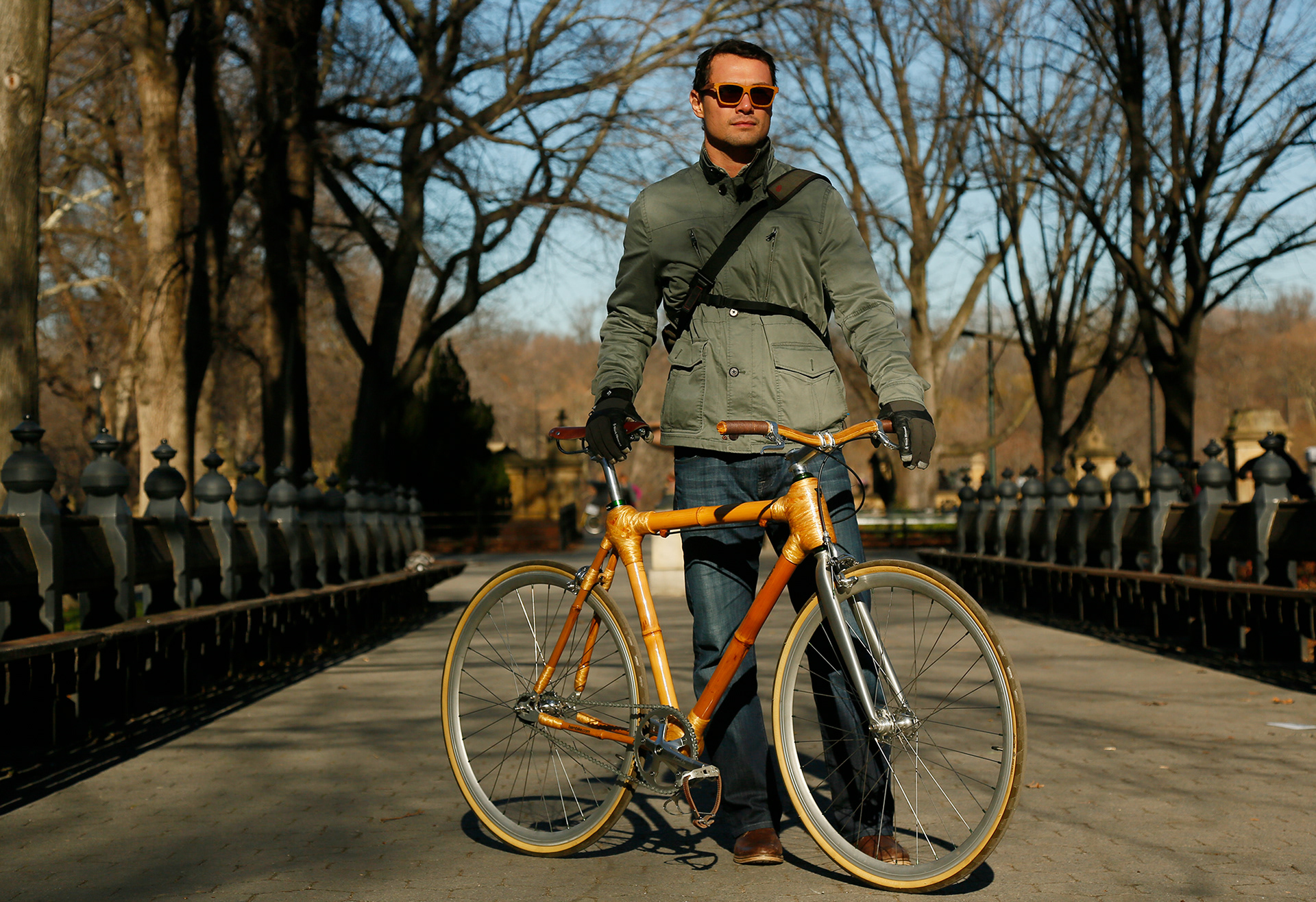 Bryan Benitez McClelland, founder of Bambike - Photo by Jon Sweeney