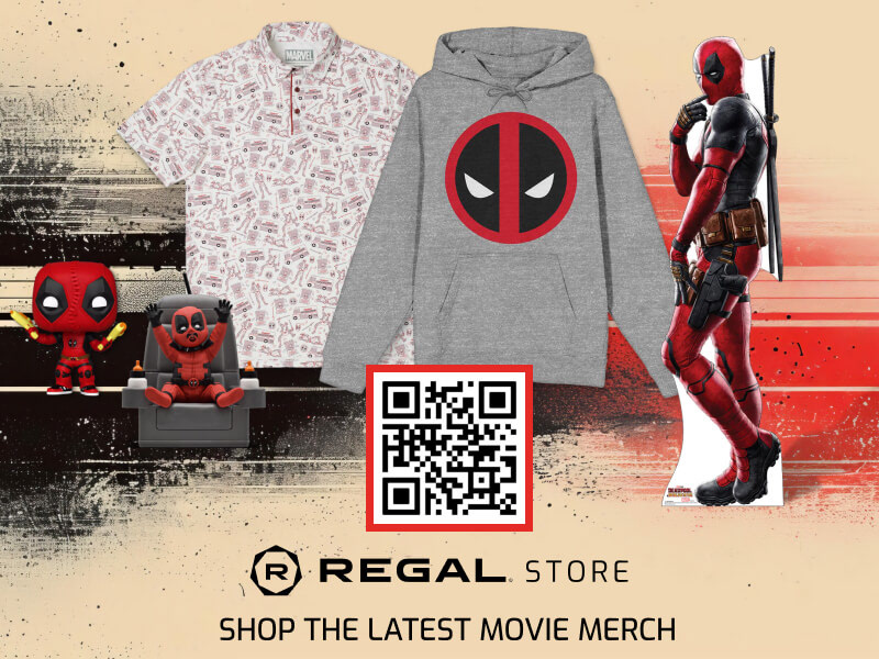 Deadpool Theatre Kiosk POS Asset  