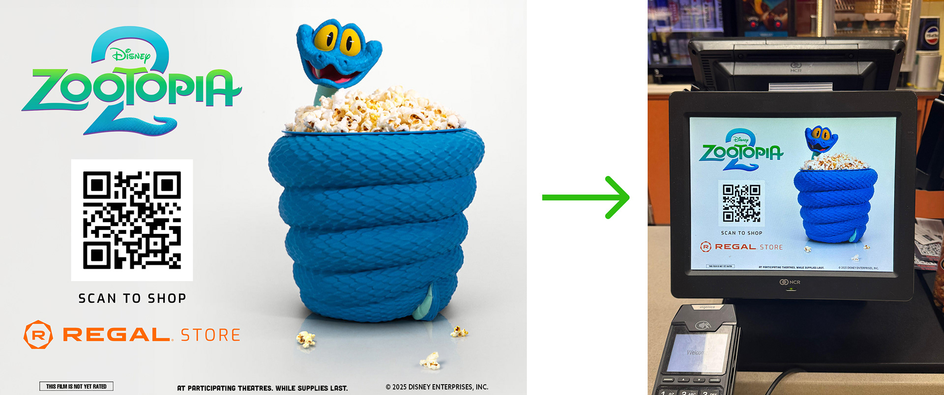 Zootopia 2 Theatre Kiosk POS Asset and Real-World Application