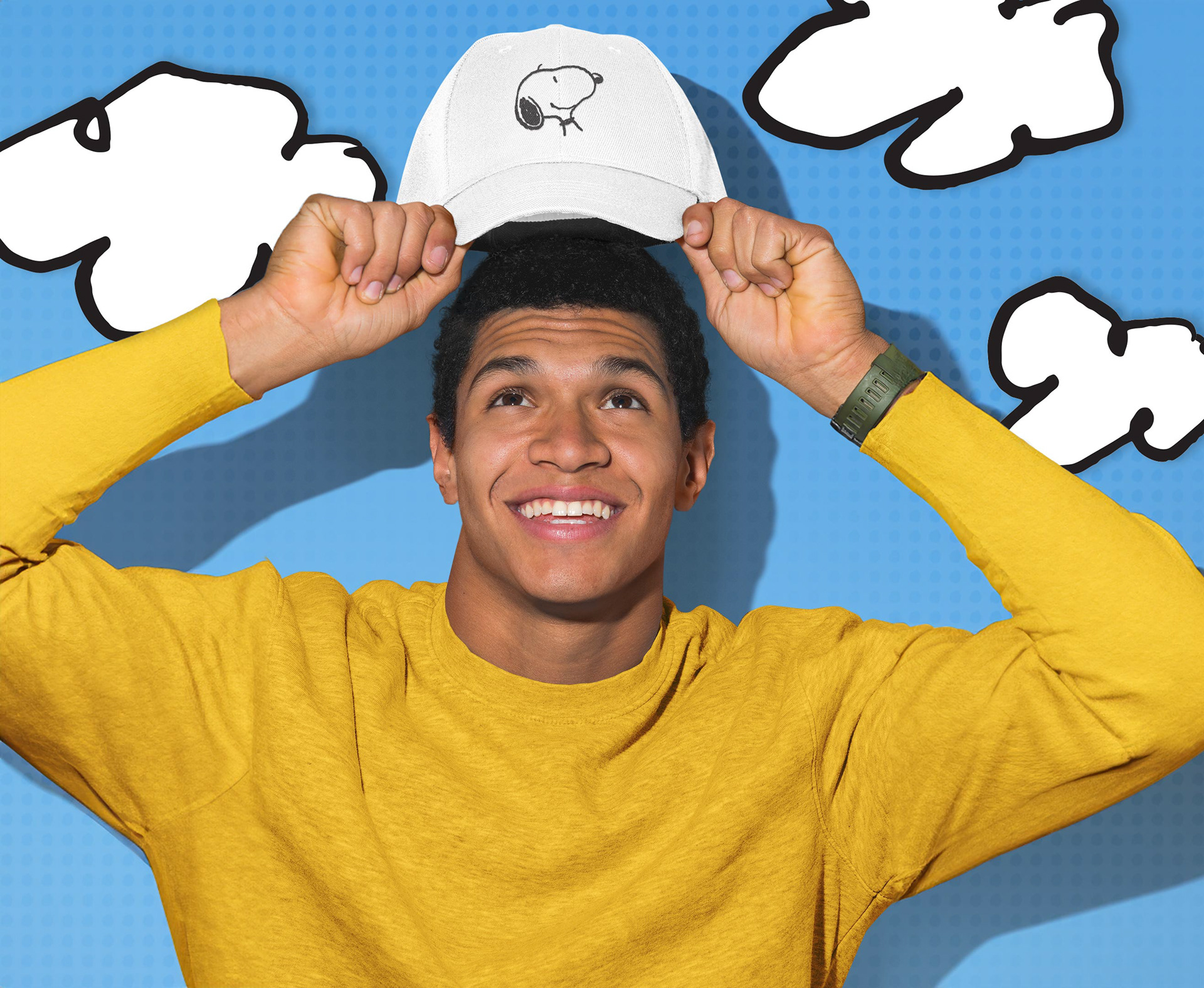 Peanuts Hat Homepage Block