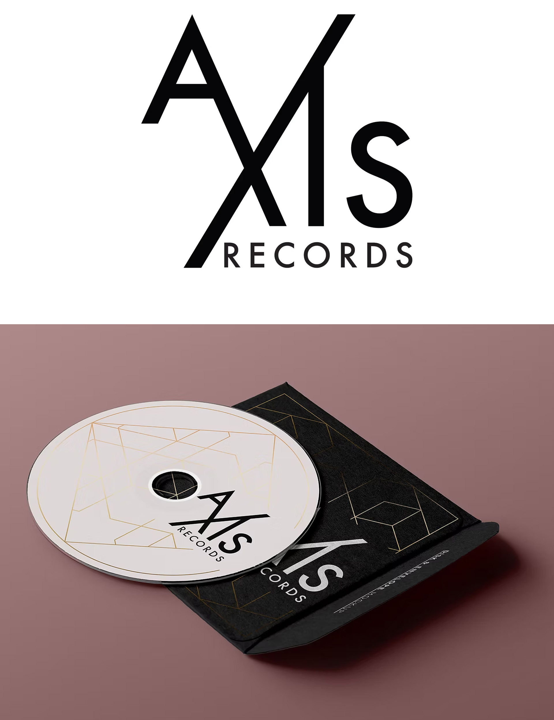 Axis Records Branding Design