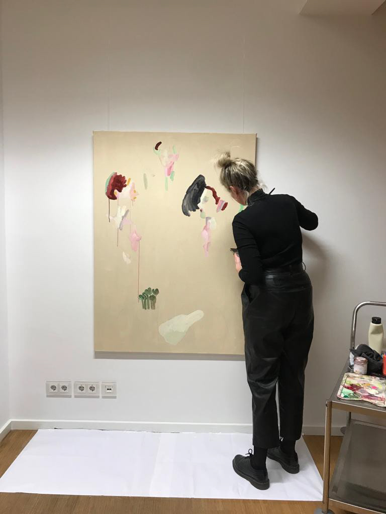 Live painting Exhibition Avec plaisir