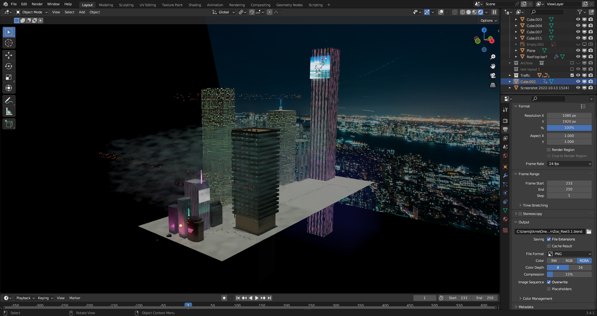 Volumetric fog added to imply height