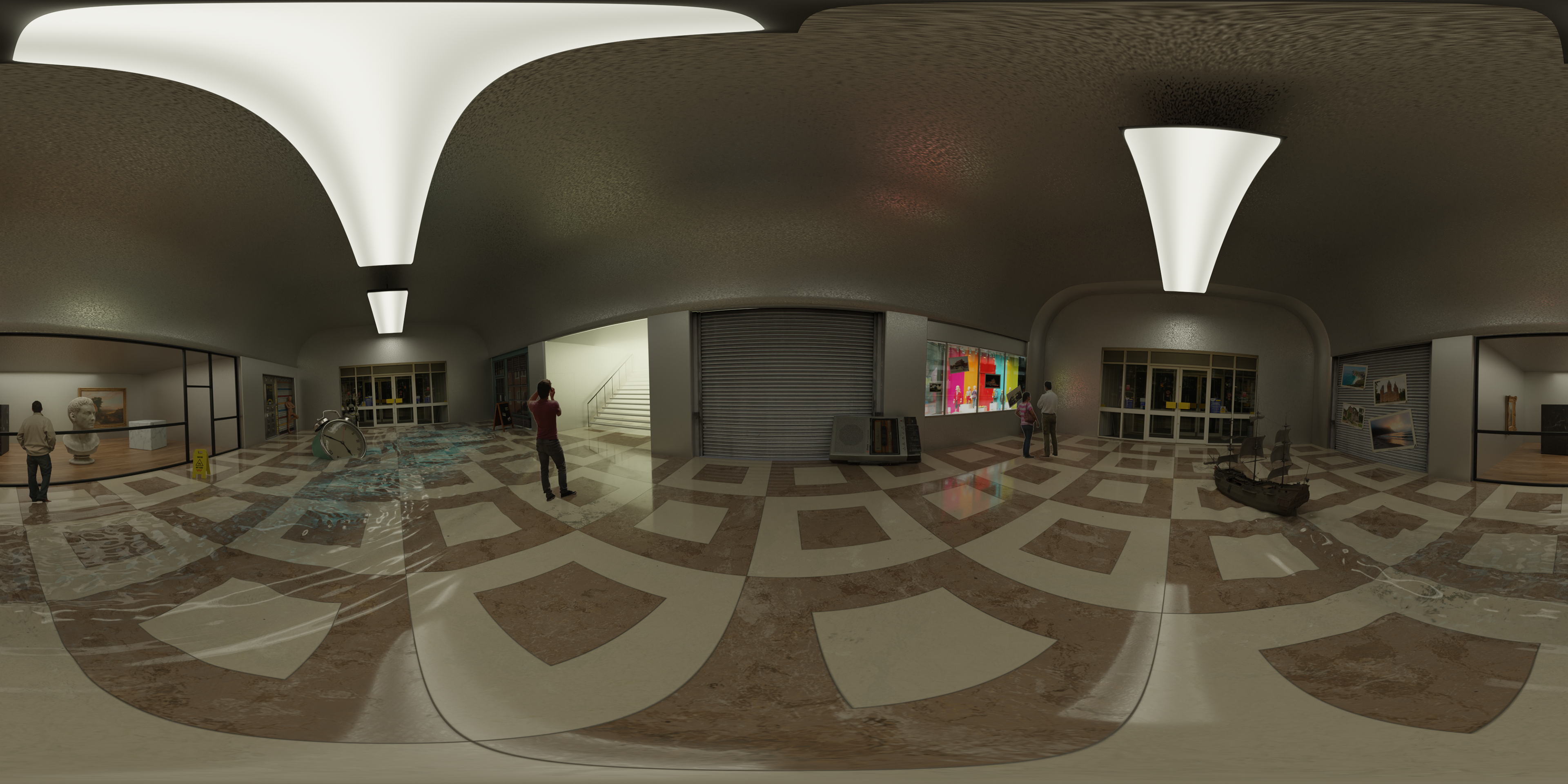 The Uncanny Equirectangular Projection