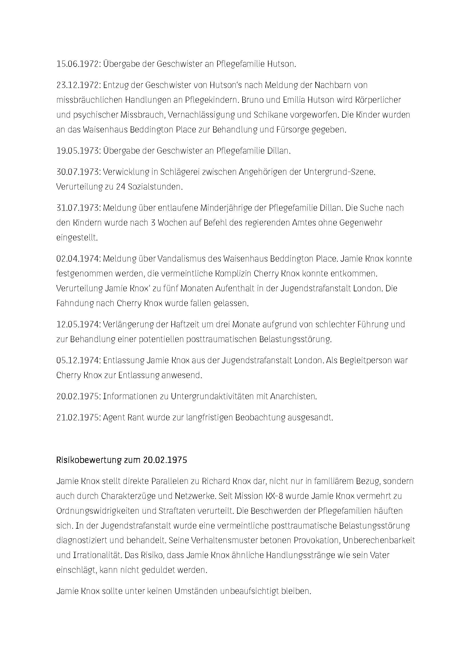 Governmental Files of Jamie Knox 2