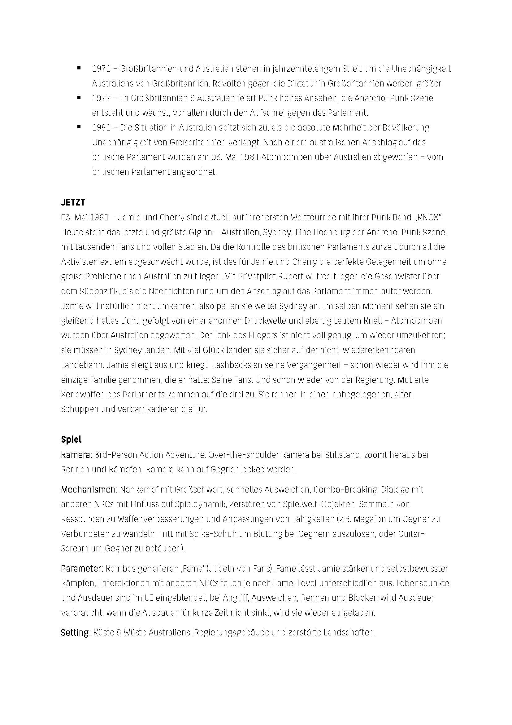 Overview Character 2