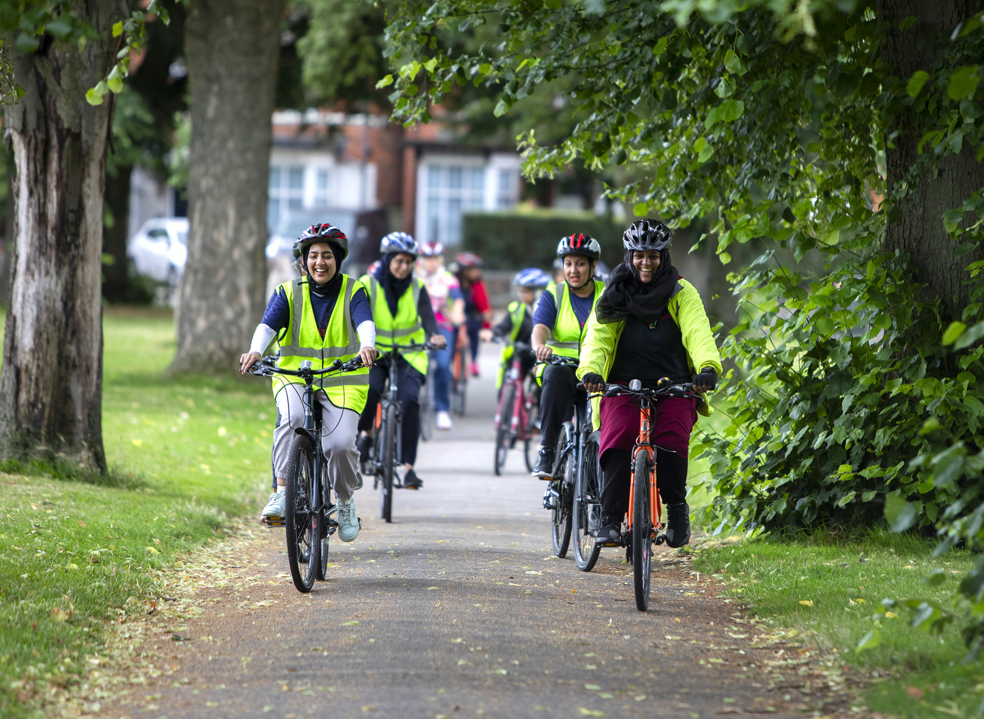 This Girl Can Campaign with Saheli Hub in Birmingham. PA Media Assignments/Lucy Ray