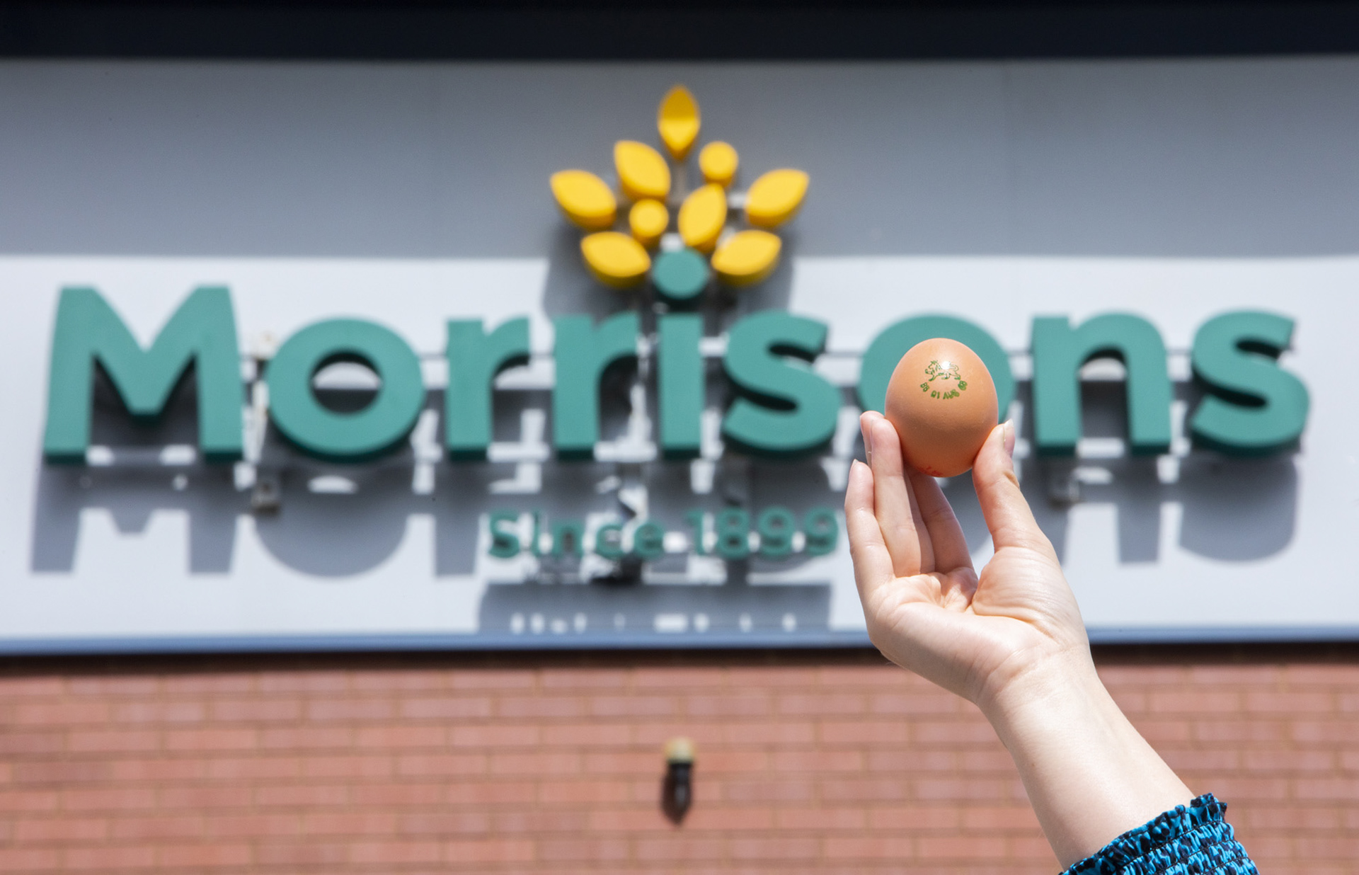 Morrisons launches carbon neutral eggs. Virgin launch the first 100% sustainable aviation fuel flight. PA Media Assignments/Lucy Ray