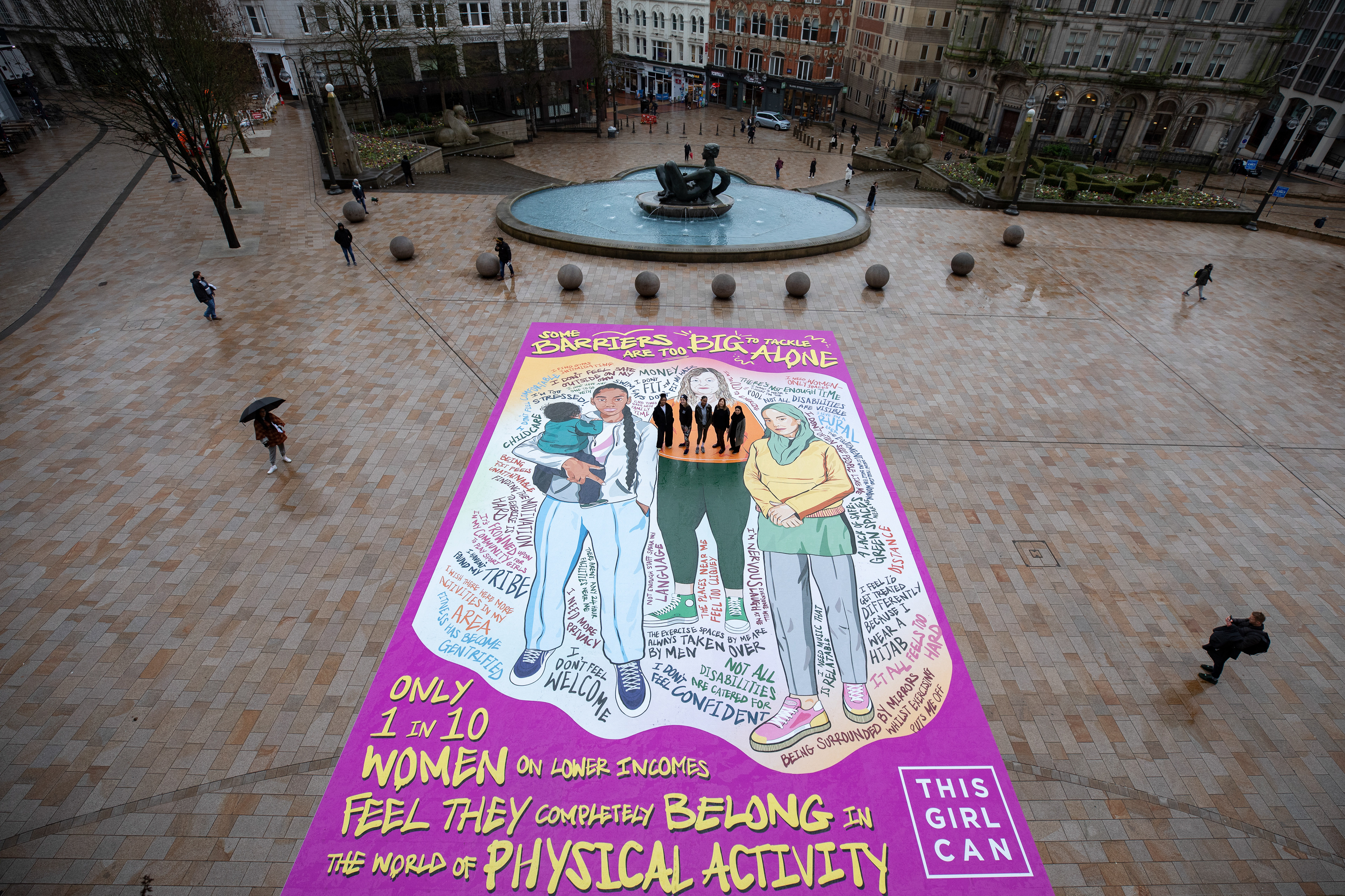 Mural for This Girl Can - PA Media Assignments