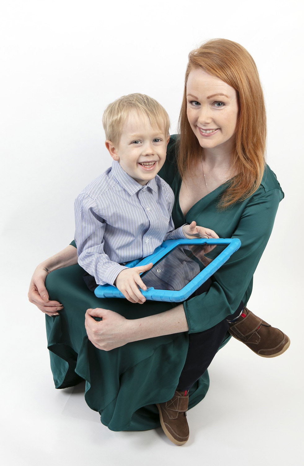 Kim Yardley and Ted's Tablet Use: Daily Mail