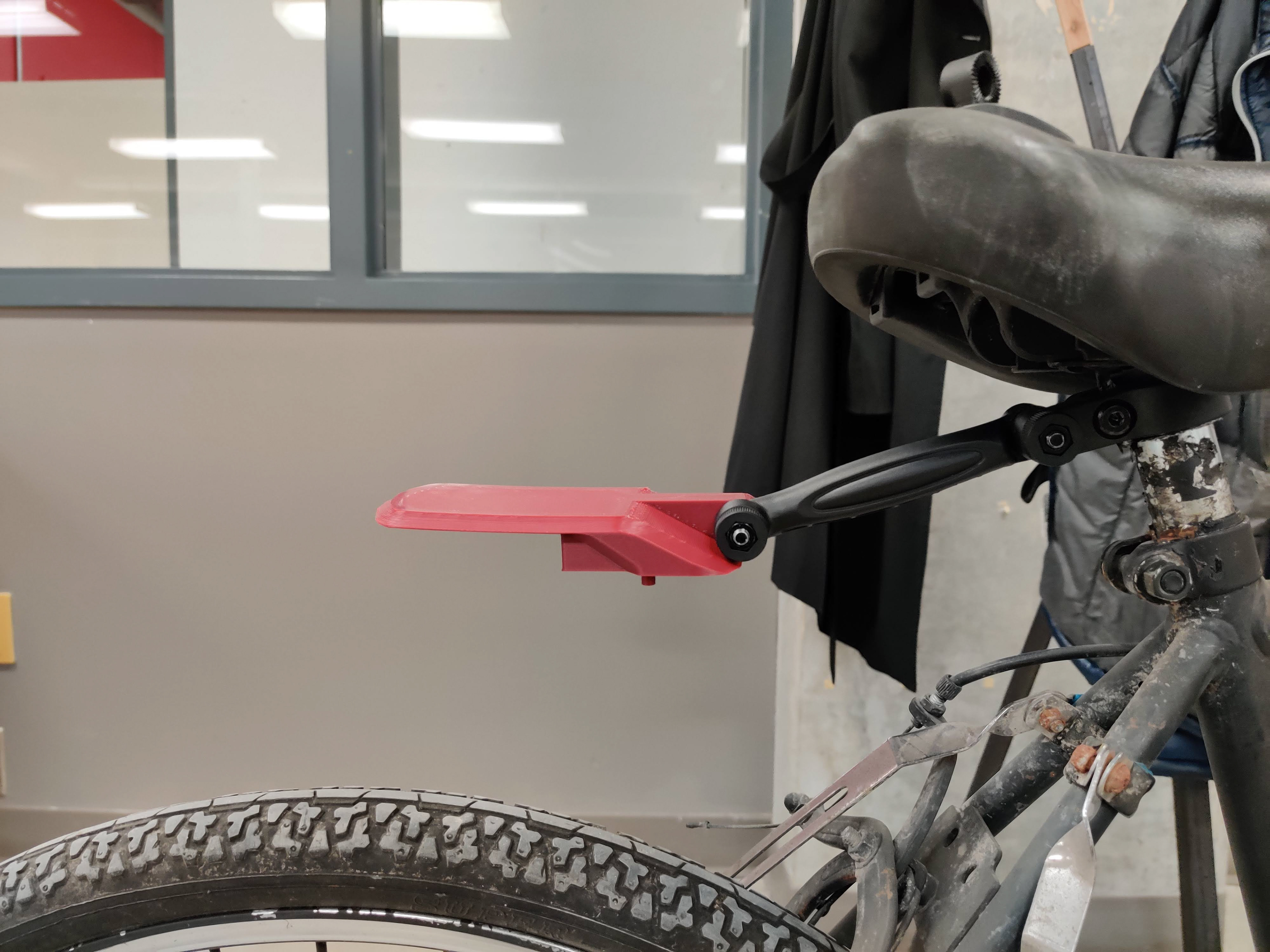 Ensuring the print can be attached to the bike
