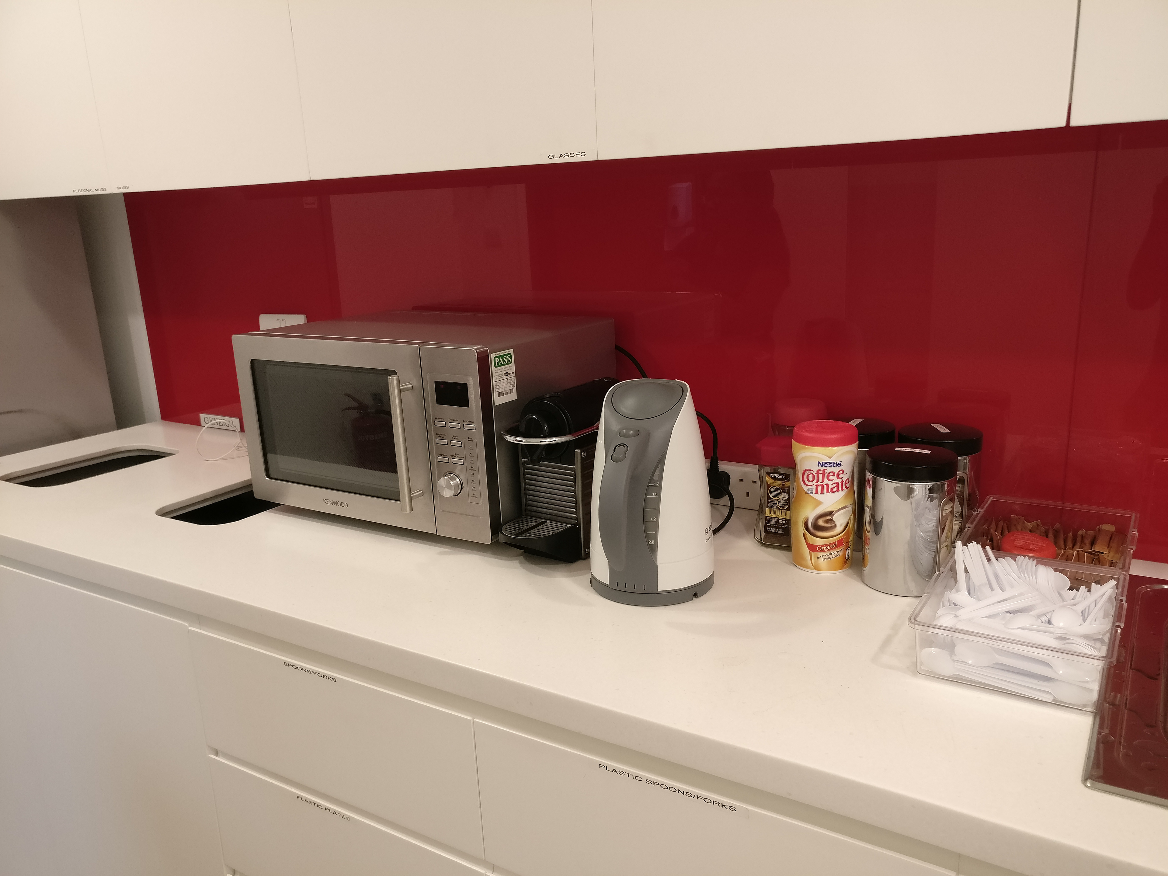 The environment the product was designed for. This shows a few of the items on the counters.